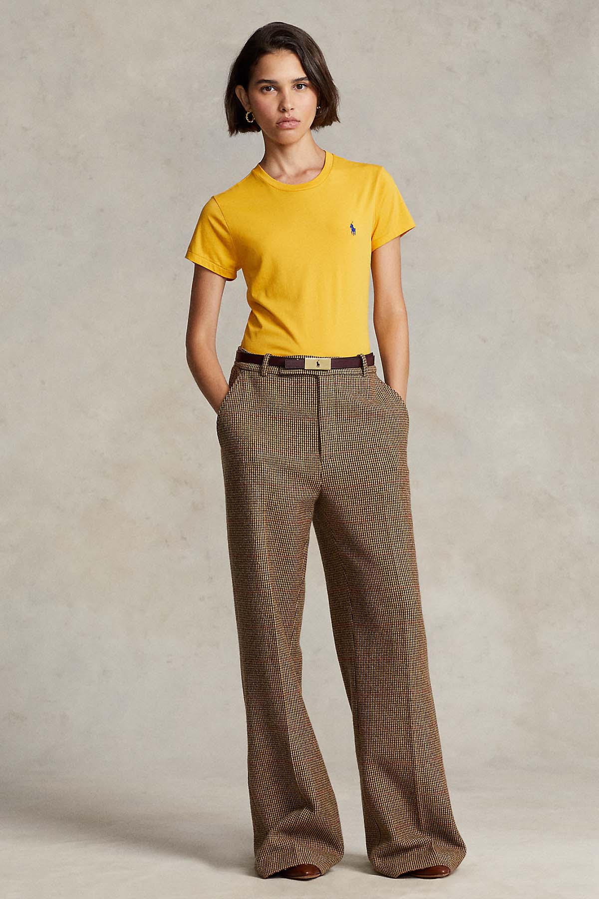 Polo Ralph Lauren Custom Fit Yuvarlak Yaka T-shirt-Libas Trendy Fashion Store