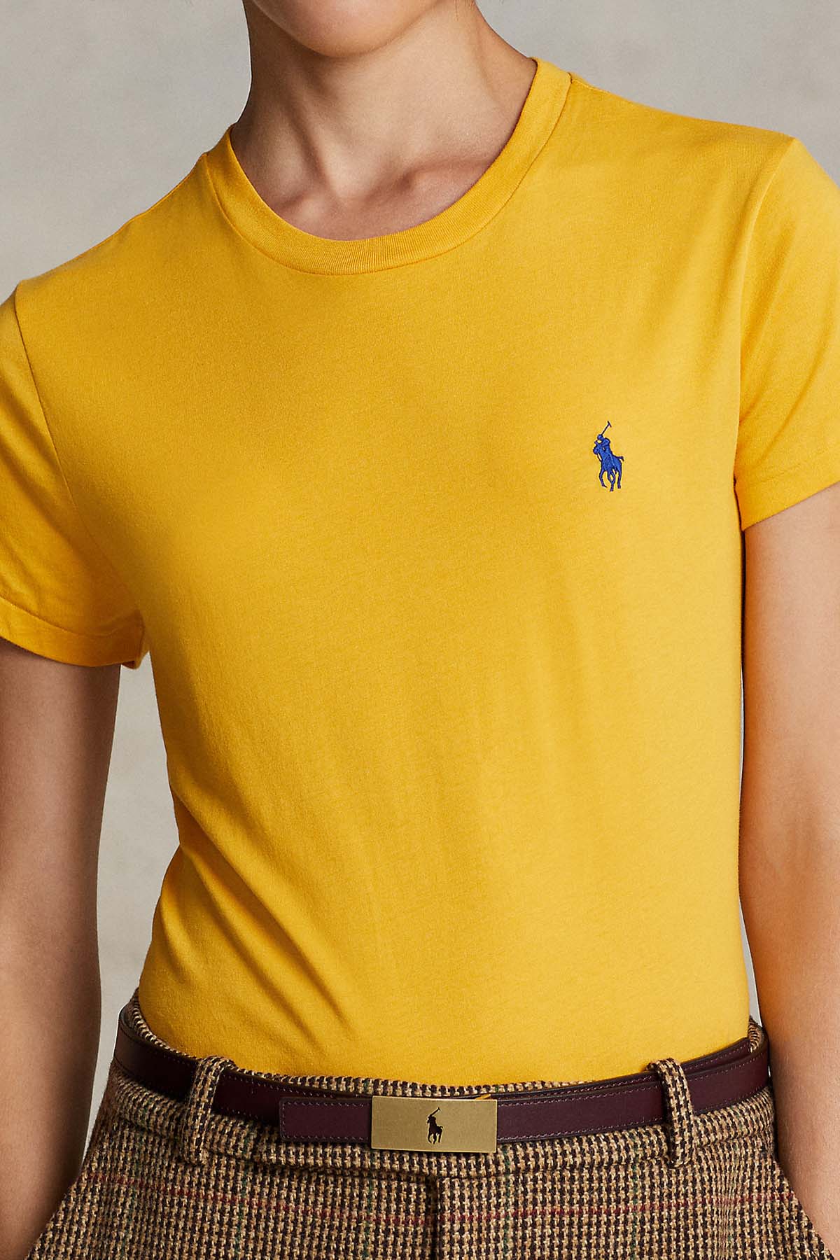 Polo Ralph Lauren Custom Fit Yuvarlak Yaka T-shirt-Libas Trendy Fashion Store