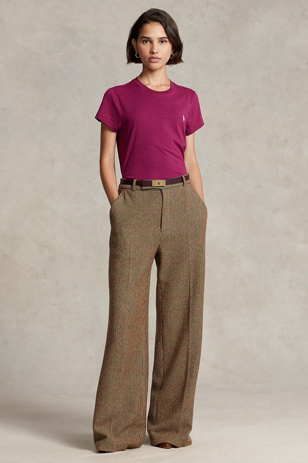 Polo Ralph Lauren Custom Fit Yuvarlak Yaka T-shirt-Libas Trendy Fashion Store