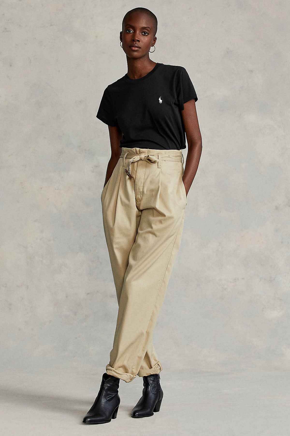 Polo Ralph Lauren Custom Fit Yuvarlak Yaka T-shirt-Libas Trendy Fashion Store