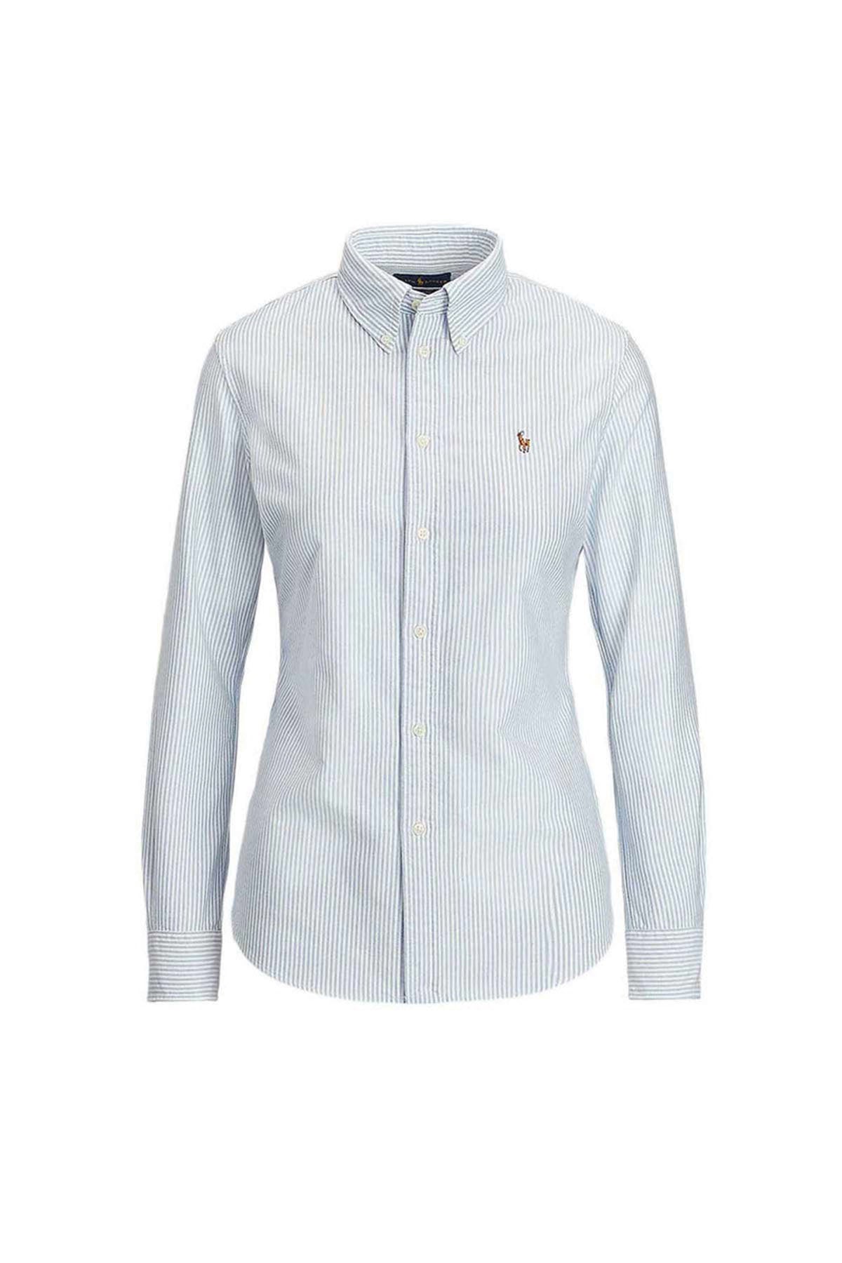 Polo Ralph Lauren Slim Fit Çizgili Oxford Gömlek-Libas Trendy Fashion Store