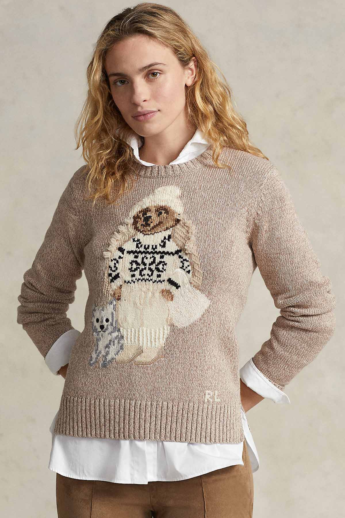 Polo Ralph Lauren Polo Bear Örgü Triko-Libas Trendy Fashion Store