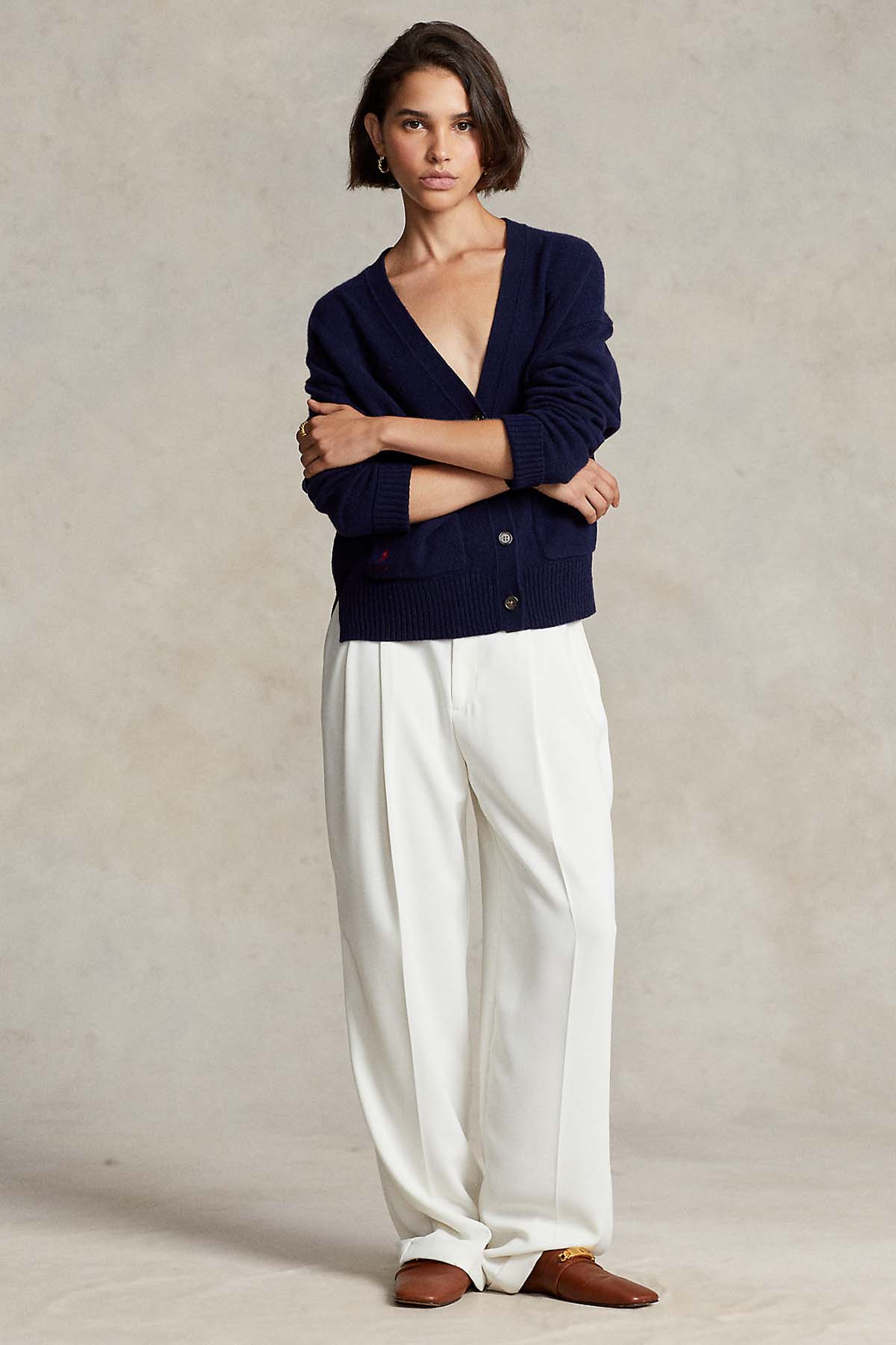 Polo Ralph Lauren Kaşmirli Yün Triko Ceket-Libas Trendy Fashion Store