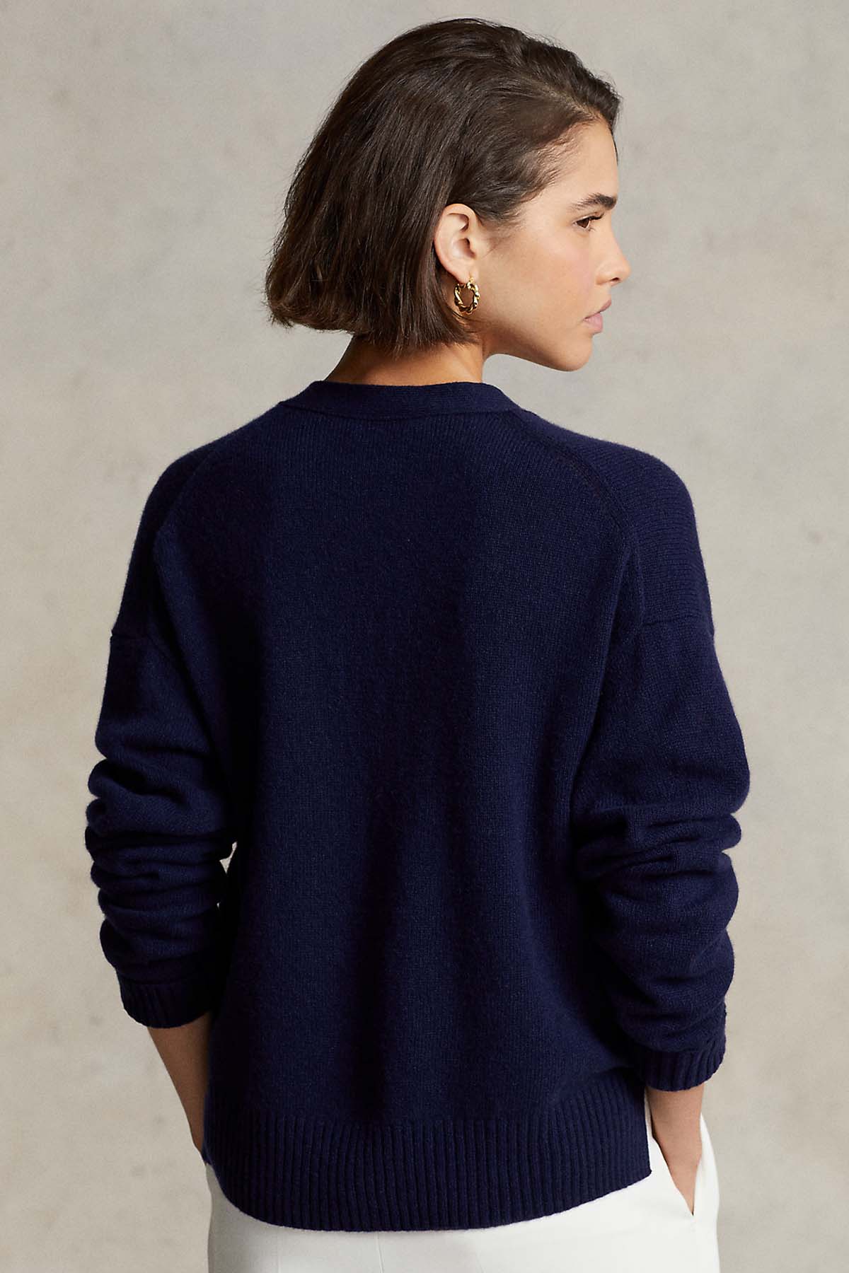 Polo Ralph Lauren Kaşmirli Yün Triko Ceket-Libas Trendy Fashion Store