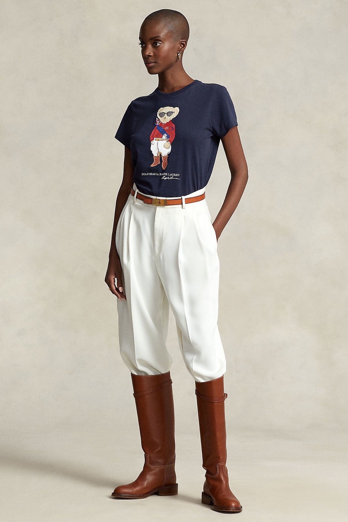 Polo Ralph Lauren Yuvarlak Yaka Polo Bear T-shirt-Libas Trendy Fashion Store