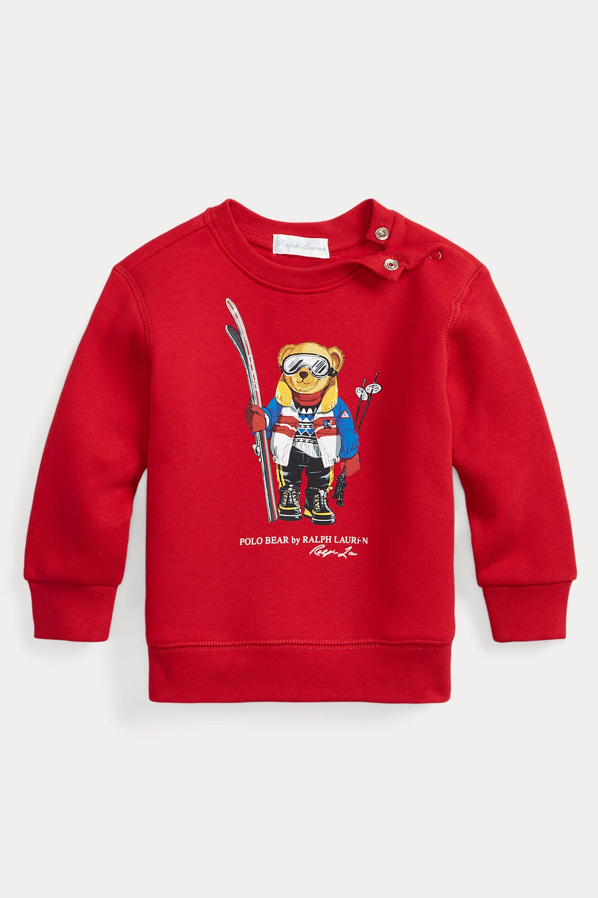 Polo Ralph Lauren Kids 12-24 Aylık Erkek Bebek Polo Bear Sweatshirt-Libas Trendy Fashion Store