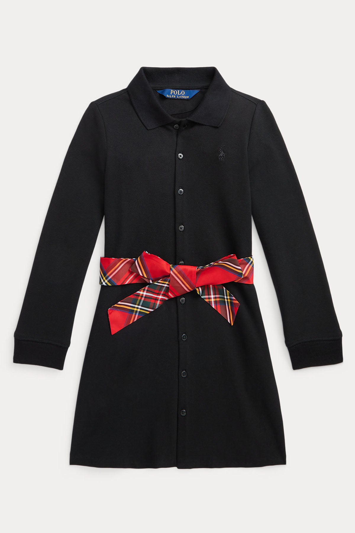 Polo Ralph Lauren Kids 5 Yaş Kız Çocuk Kuşaklı Gömlek Elbise-Libas Trendy Fashion Store