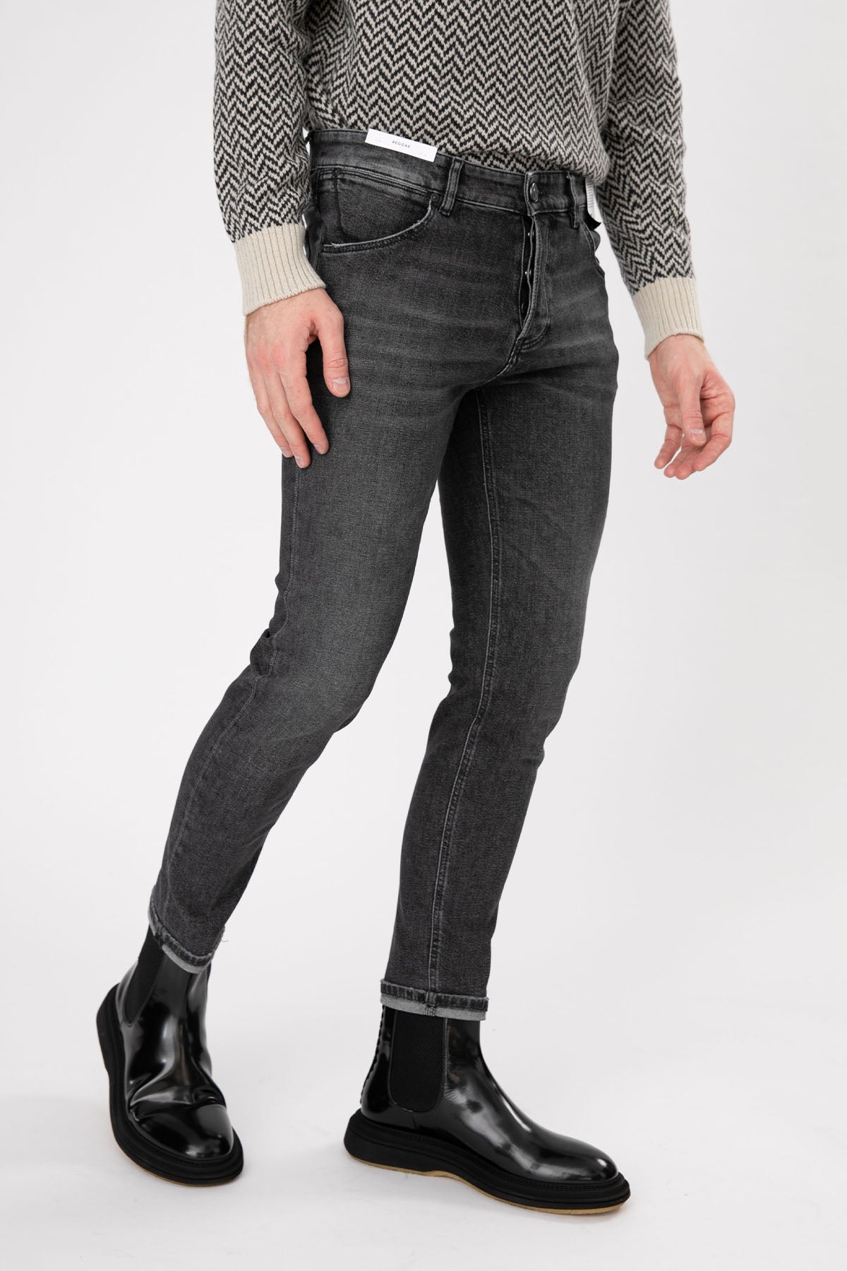 Pantaloni Torino Reggae Slim Fit Jeans-Libas Trendy Fashion Store