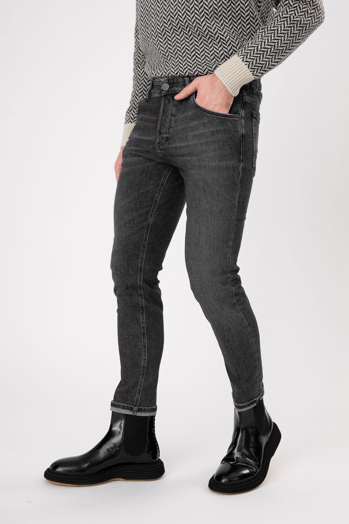 Pantaloni Torino Reggae Slim Fit Jeans-Libas Trendy Fashion Store