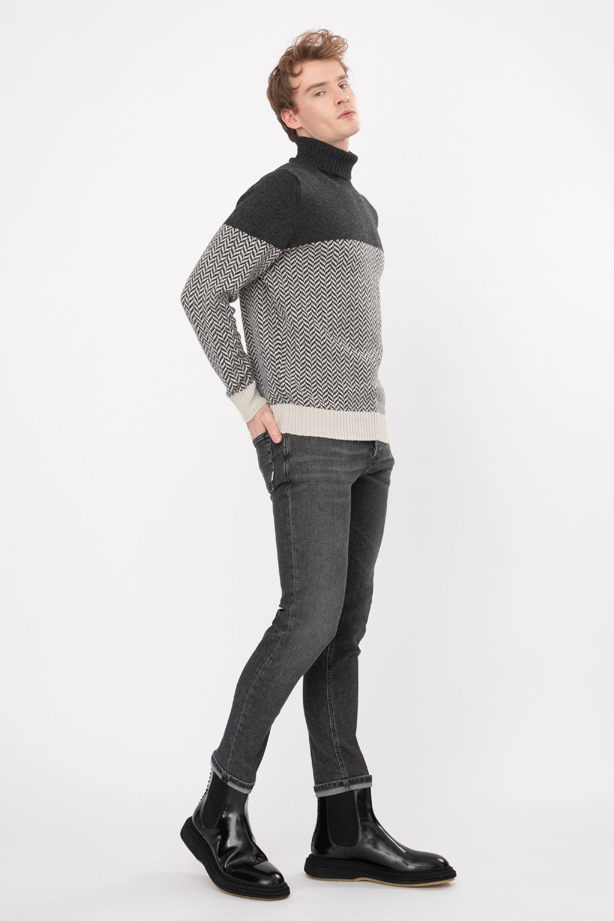 Pantaloni Torino Reggae Slim Fit Jeans-Libas Trendy Fashion Store