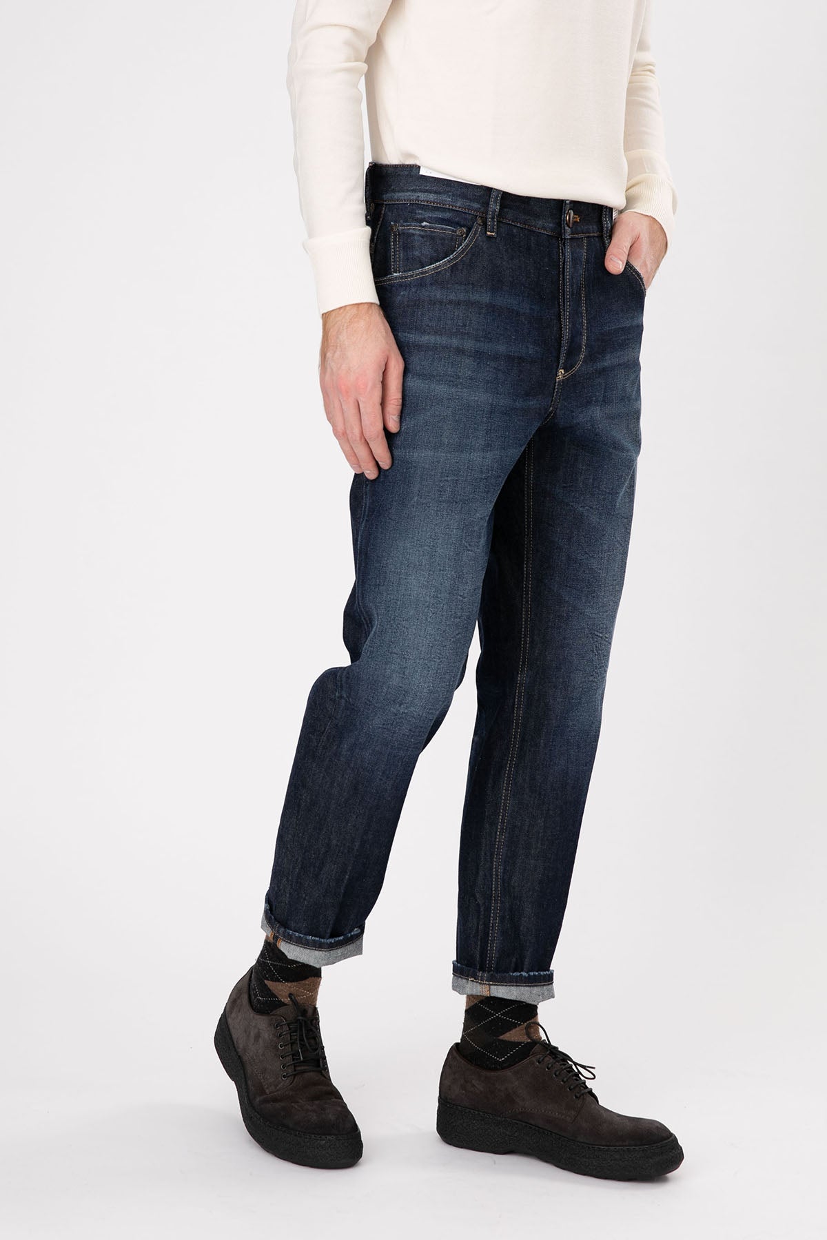 Pantaloni Torino Rebel Slim Fit Jeans-Libas Trendy Fashion Store
