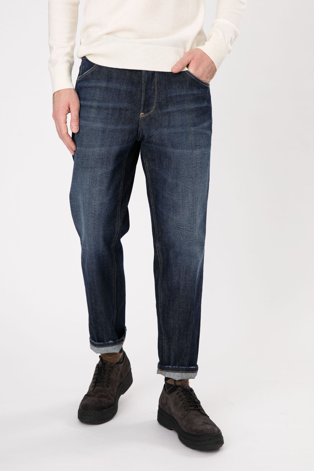 Pantaloni Torino Rebel Slim Fit Jeans-Libas Trendy Fashion Store