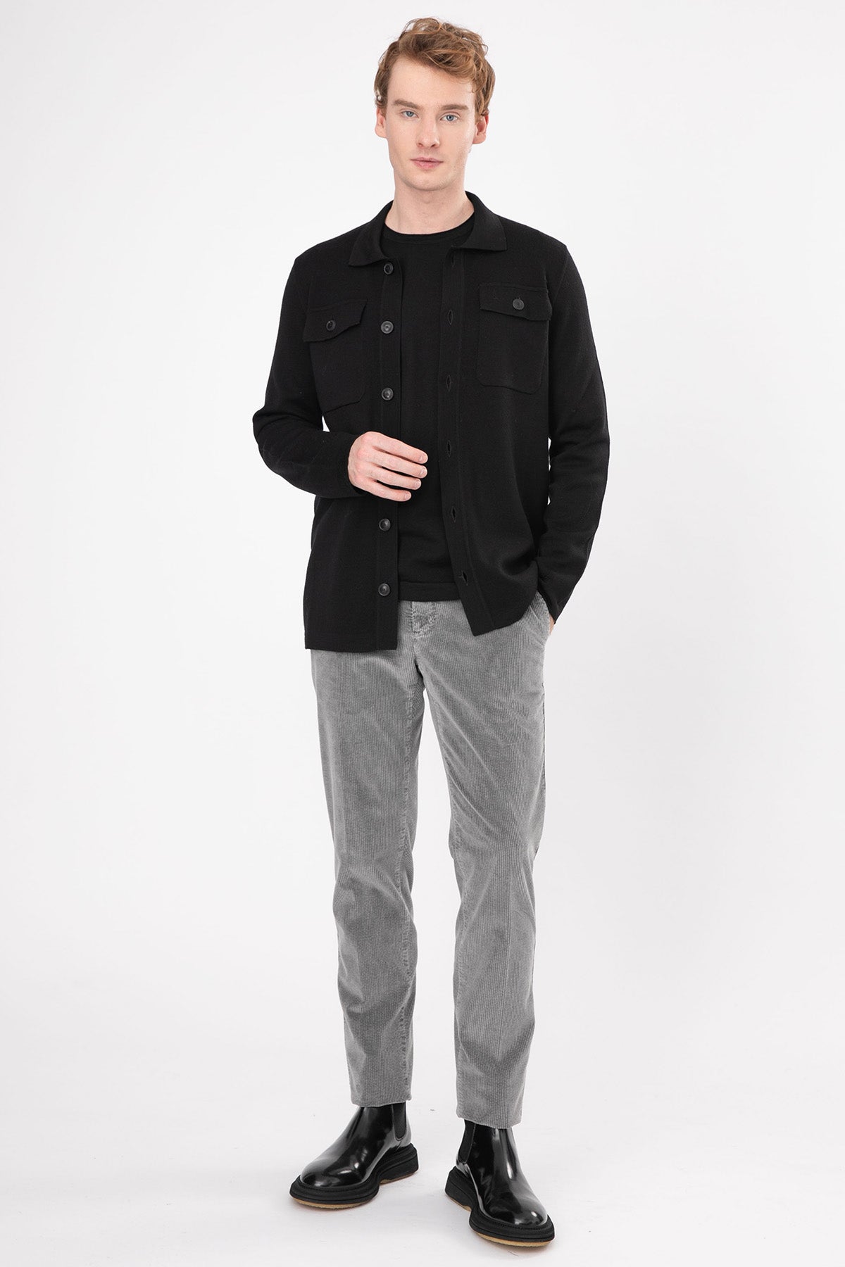 Pantaloni Torino Slim Fit Fitilli Kadife Pantolon-Libas Trendy Fashion Store