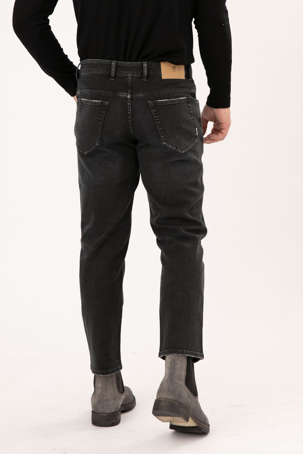 Pantaloni Torino Rebel Slim Fit Jeans-Libas Trendy Fashion Store