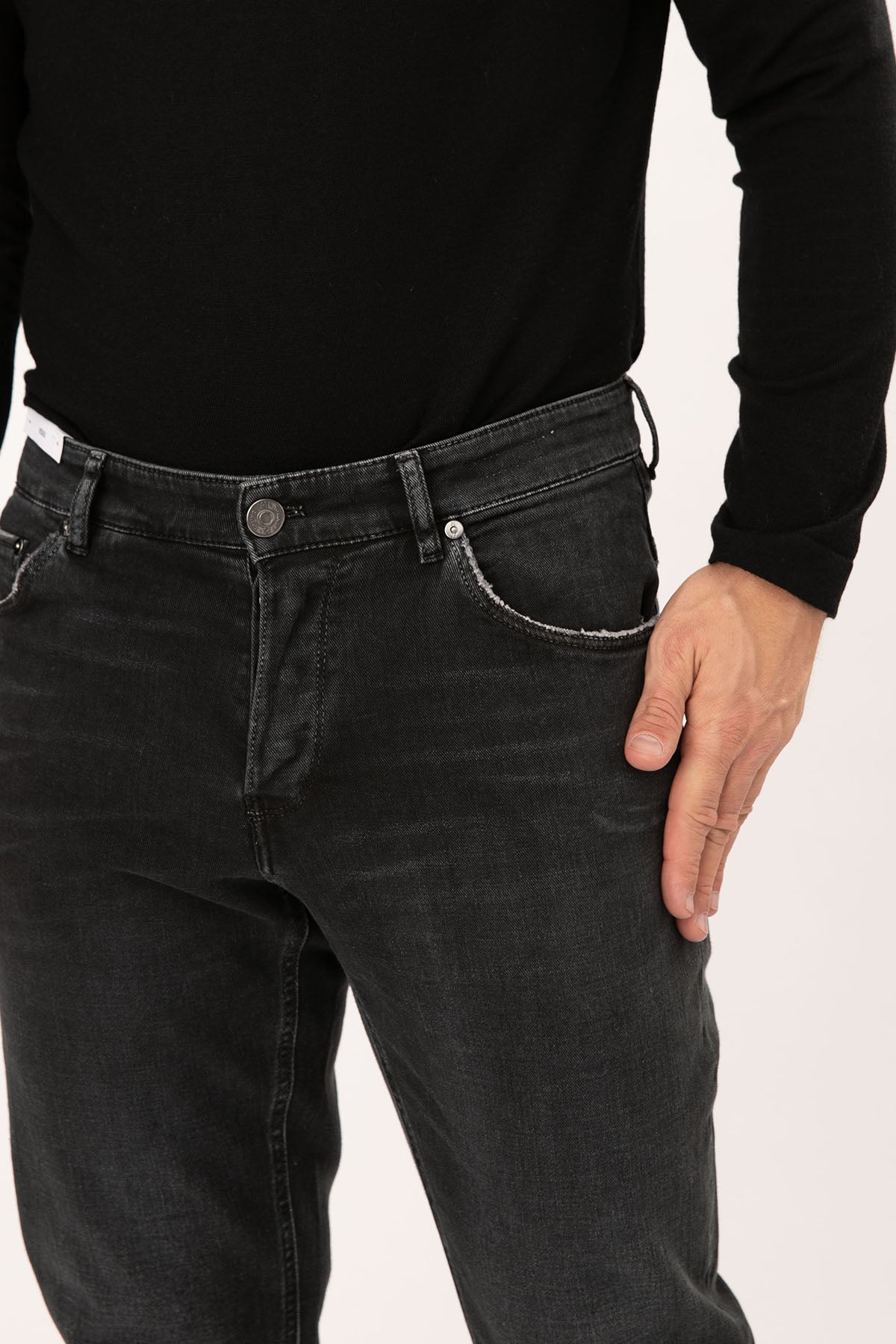 Pantaloni Torino Rebel Slim Fit Jeans-Libas Trendy Fashion Store