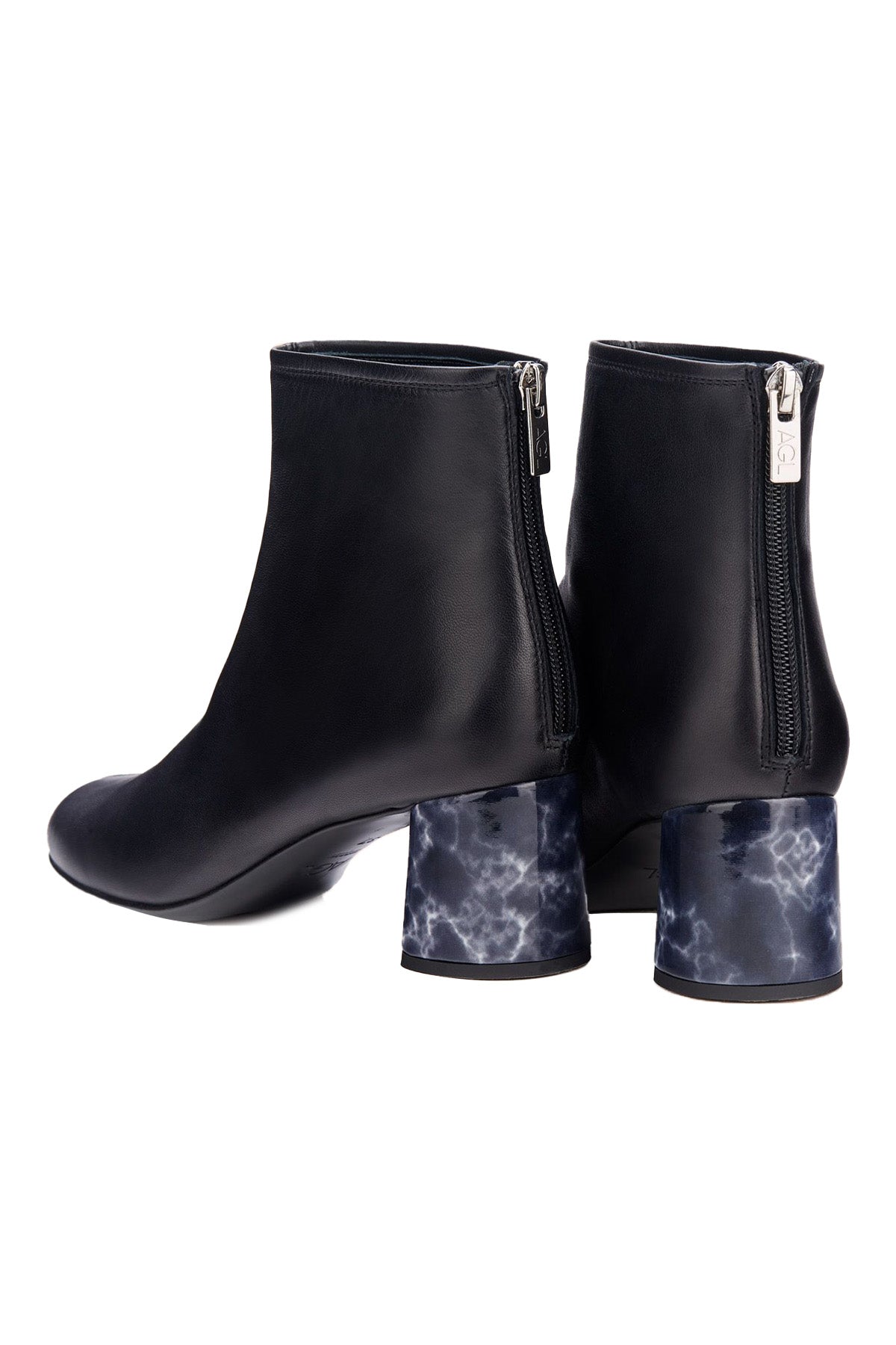 Agl Olga Precious Topuklu Deri Bootie-Libas Trendy Fashion Store