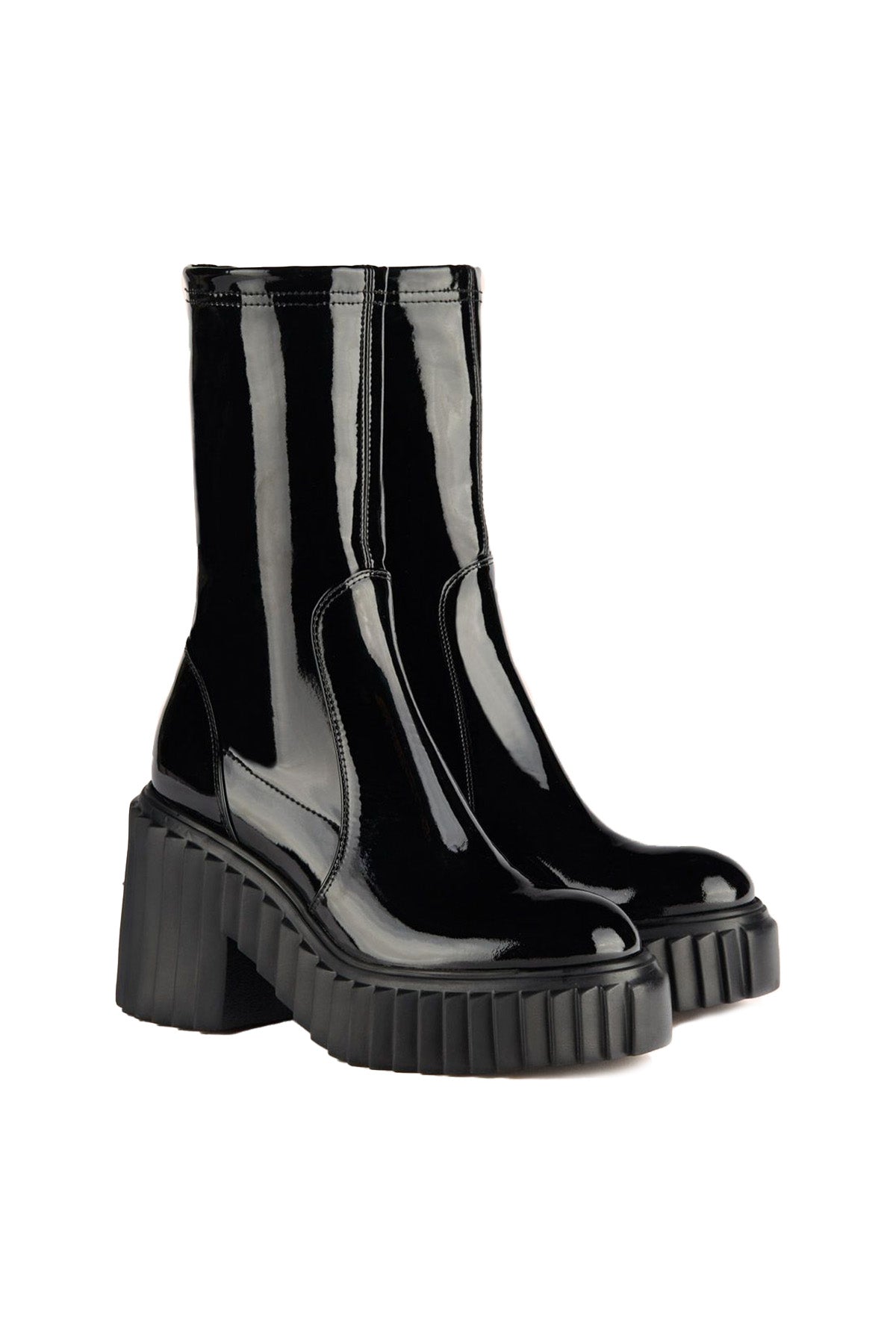 Agl Tiggy Stretch Rugan Deri Bot-Libas Trendy Fashion Store