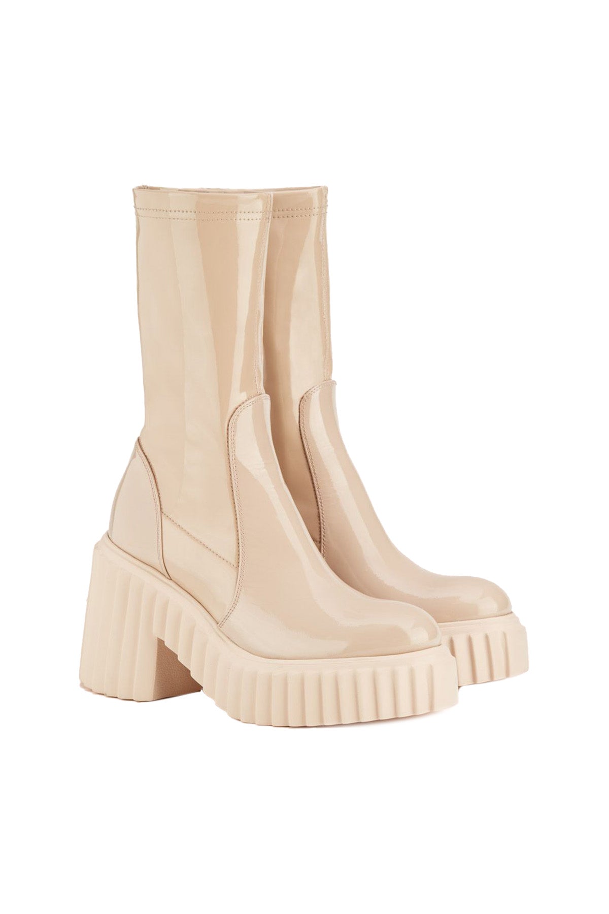 Agl Tiggy Stretch Rugan Deri Bot-Libas Trendy Fashion Store