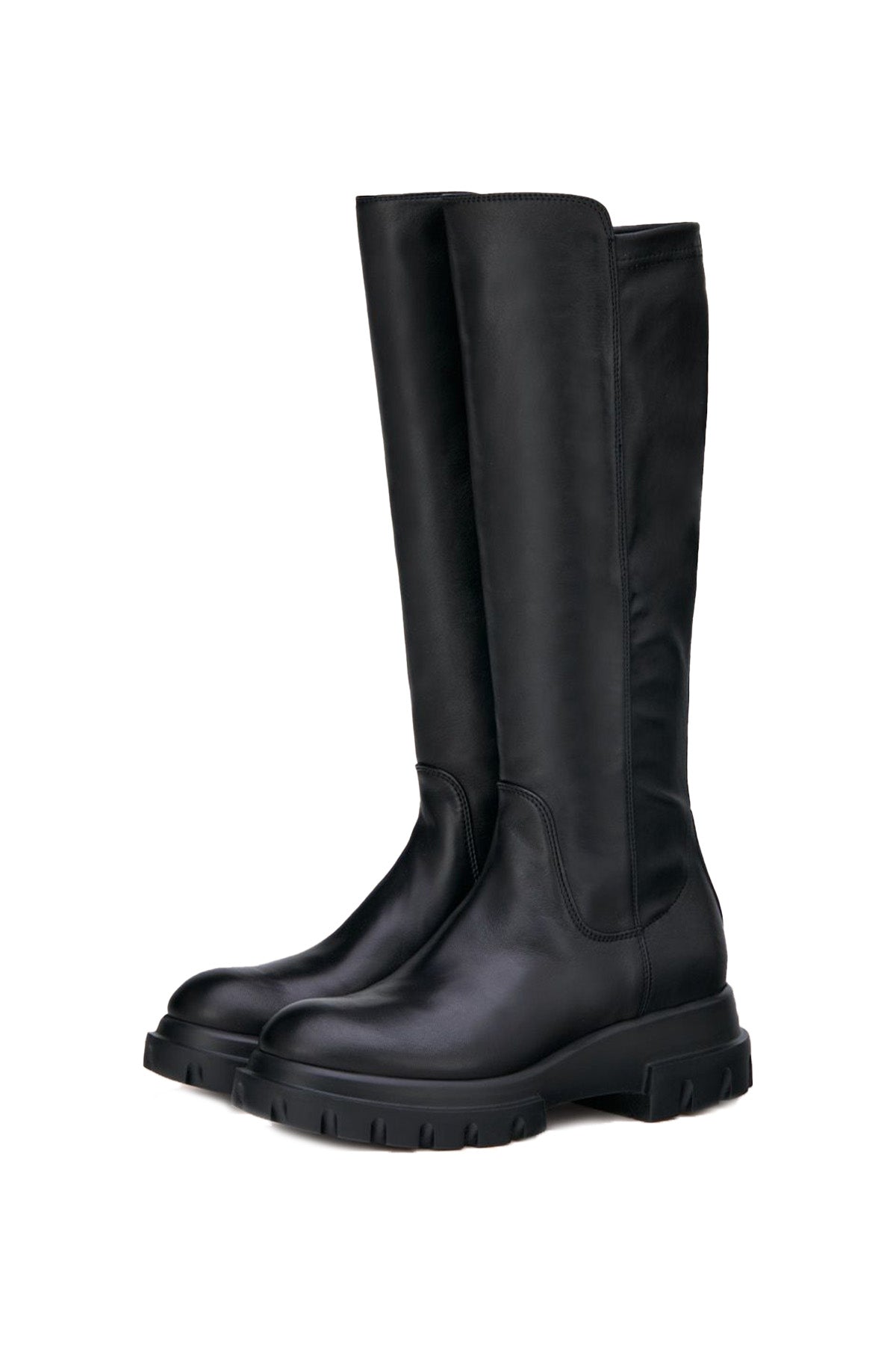 Agl Malika Streç Deri Çizme-Libas Trendy Fashion Store