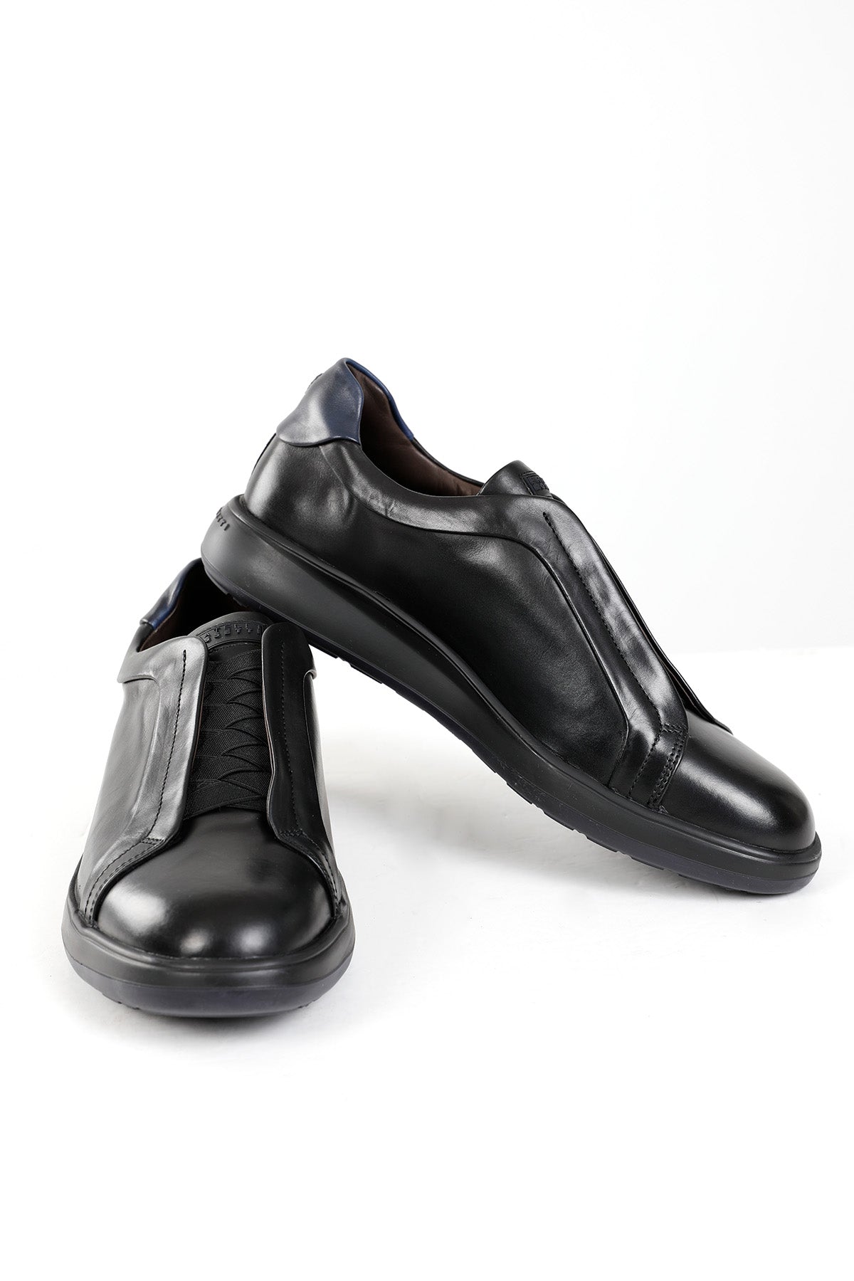 Fratelli Rossetti Elastik Bantlı Deri Sneaker Ayakkabı-Libas Trendy Fashion Store