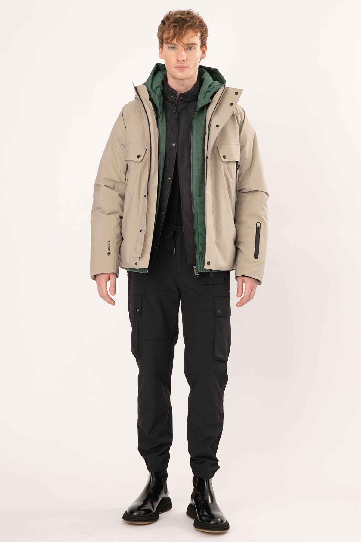 Belstaff Techmaster Beli Lastikli Streç Kargo Pantolon-Libas Trendy Fashion Store