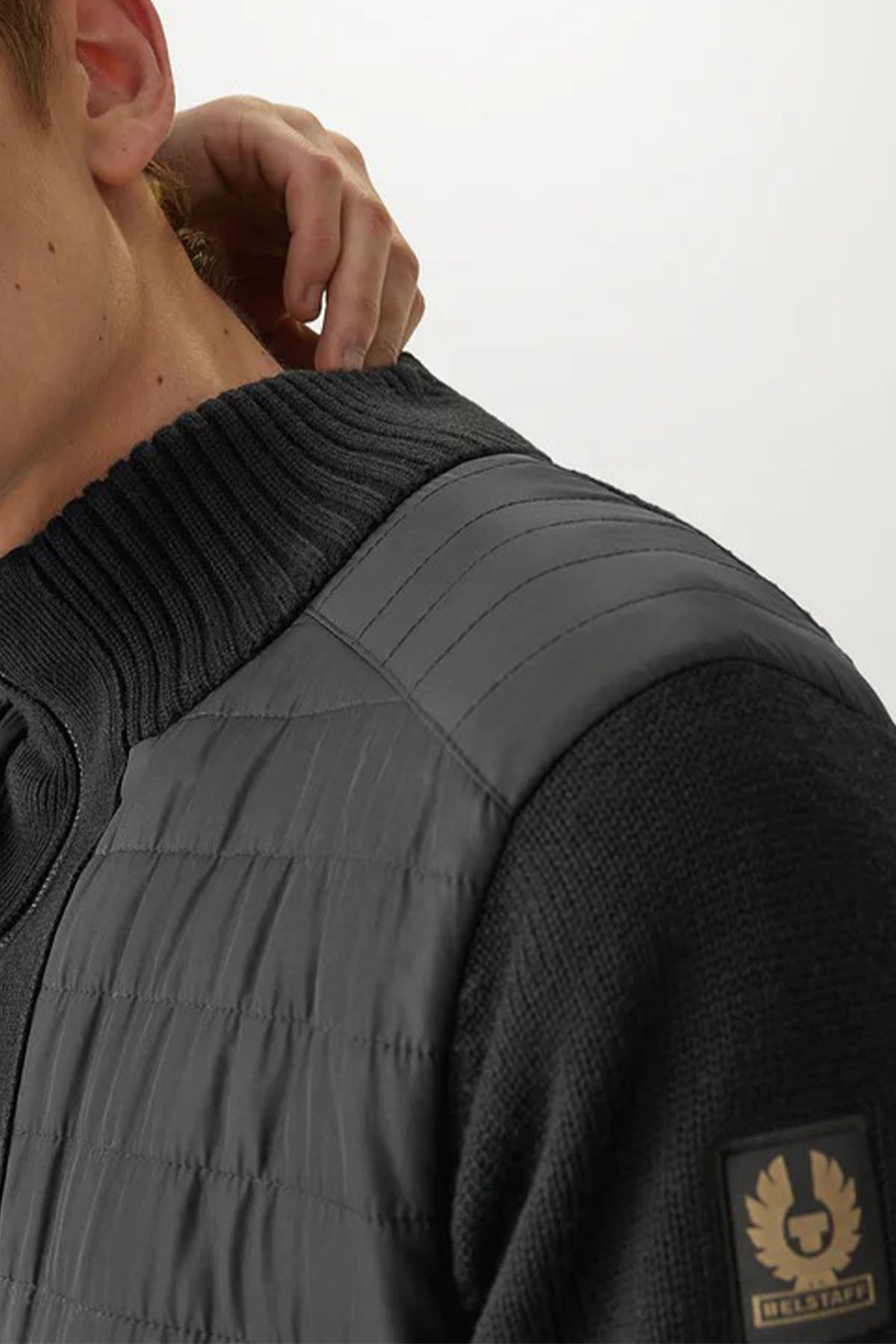 Belstaff Dik Yaka Yün Ceket-Libas Trendy Fashion Store