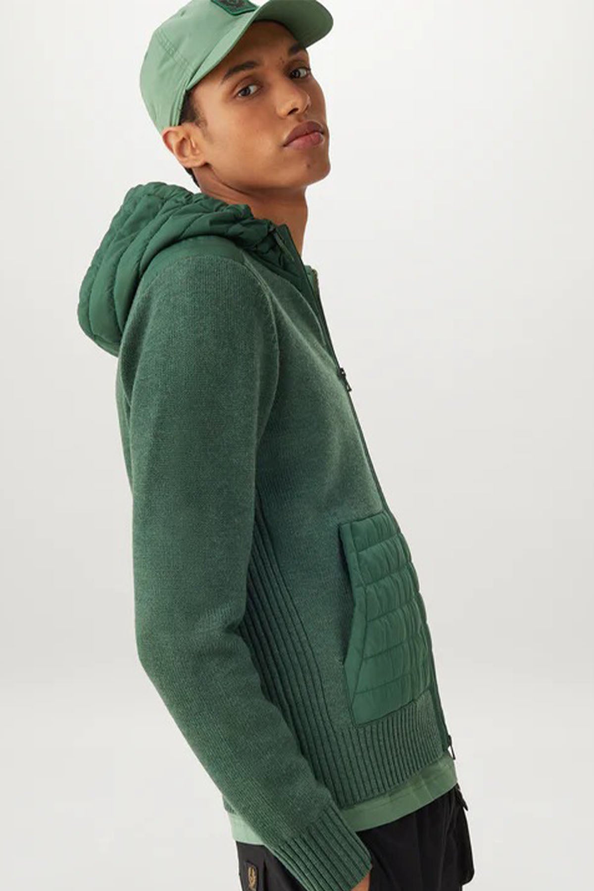 Belstaff Kapüşonlu Yün Ceket-Libas Trendy Fashion Store