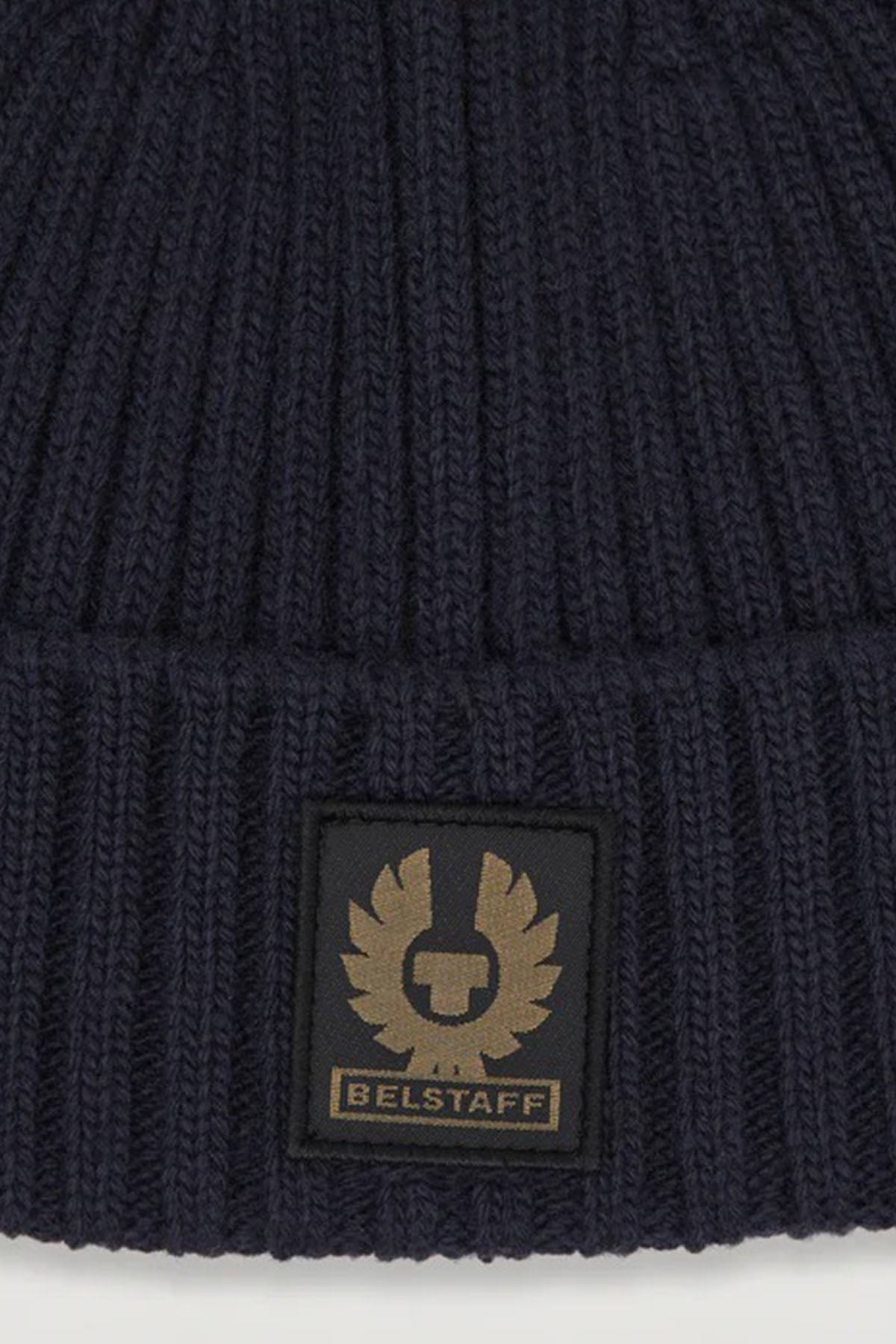 Belstaff Logolu Yün Örgü Bere-Libas Trendy Fashion Store