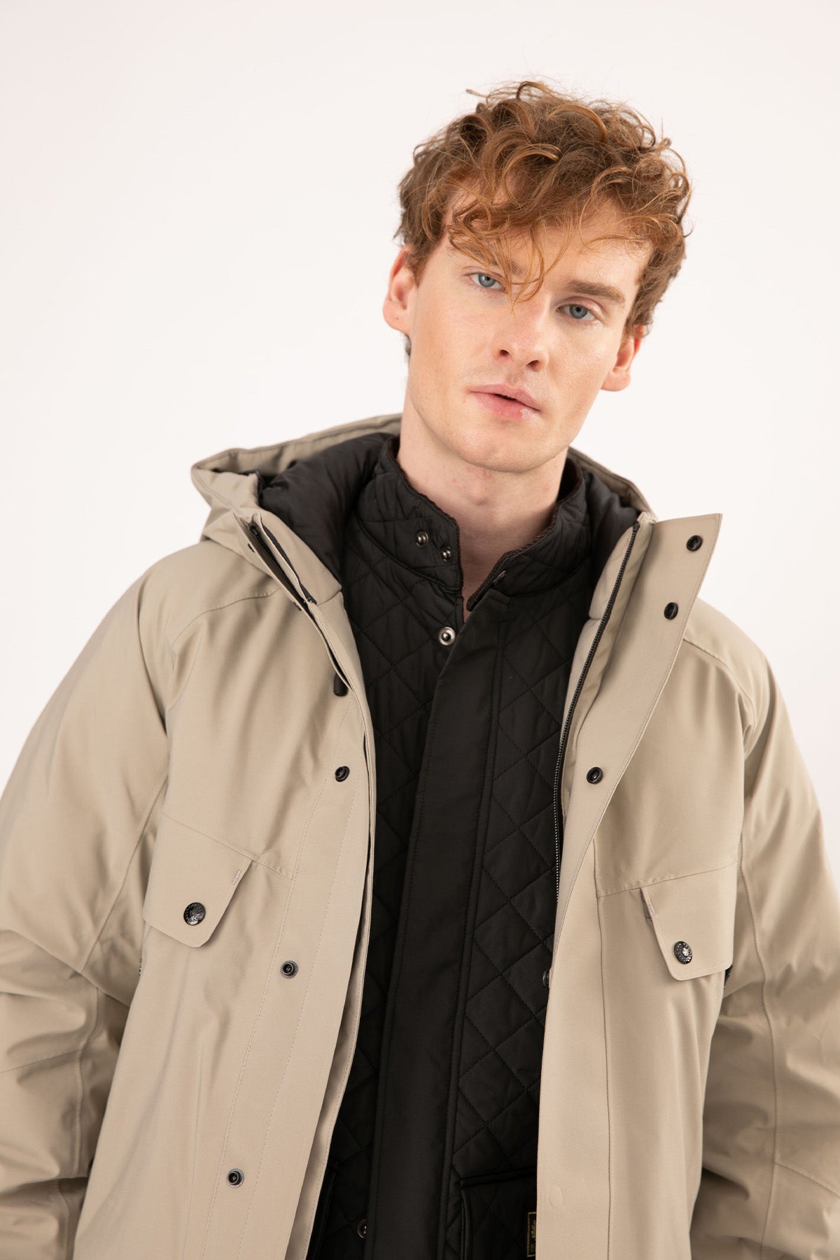 Belstaff Kapüşonlu Goretex Mont-Libas Trendy Fashion Store