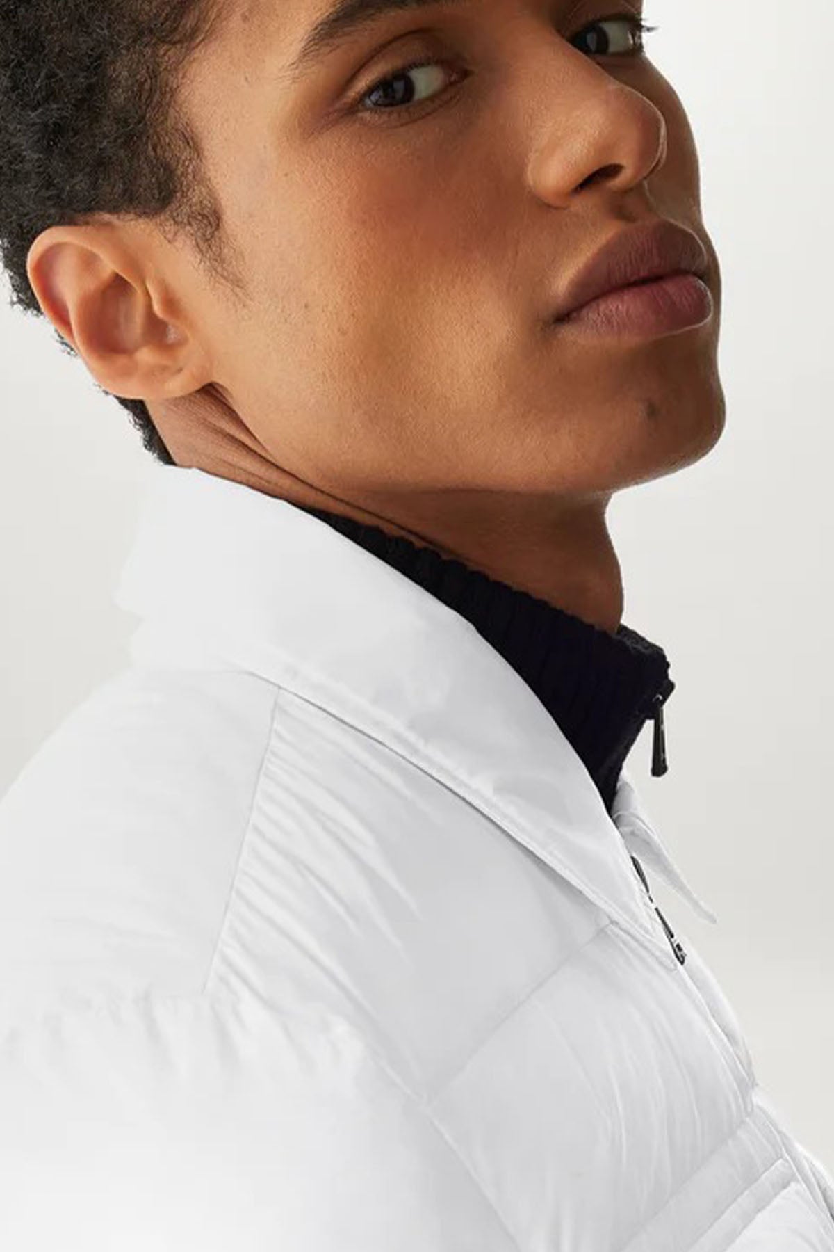 Belstaff Cep Detaylı İnce Puffer Mont-Libas Trendy Fashion Store