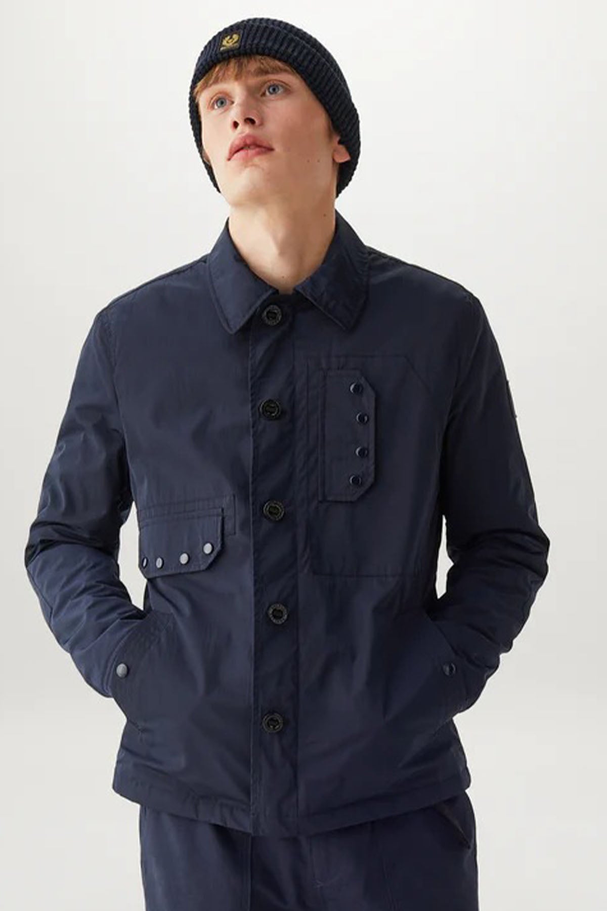 Belstaff Klasik Yaka Mont Ceket-Libas Trendy Fashion Store