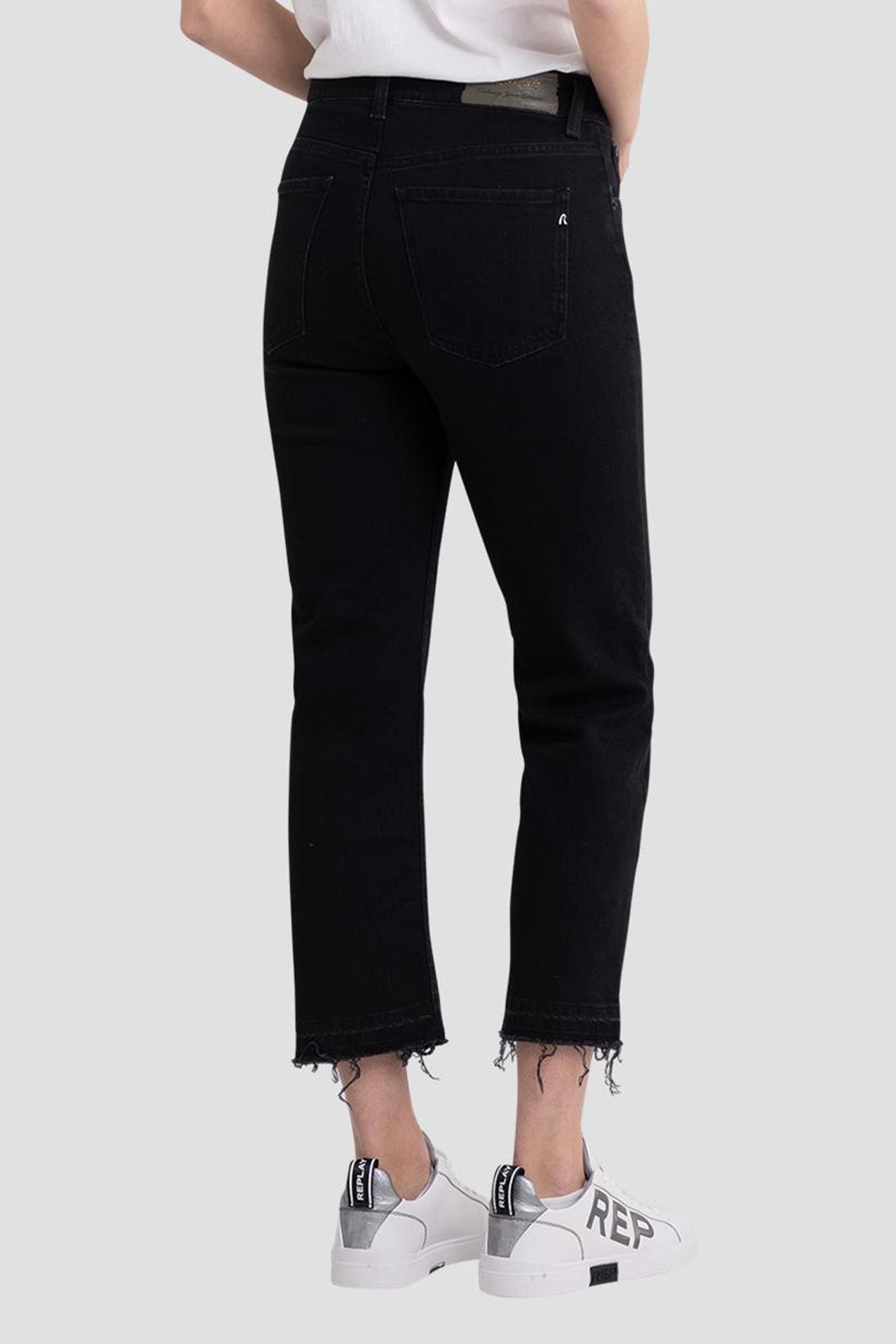 Replay Majike Cropped Straight Fit Jeans-Libas Trendy Fashion Store