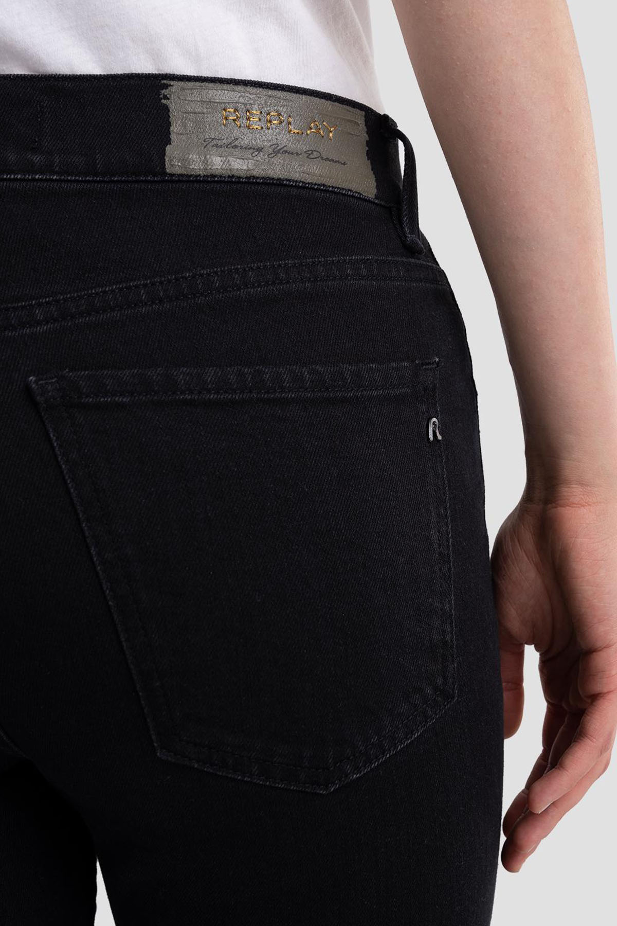 Replay Majike Cropped Straight Fit Jeans-Libas Trendy Fashion Store