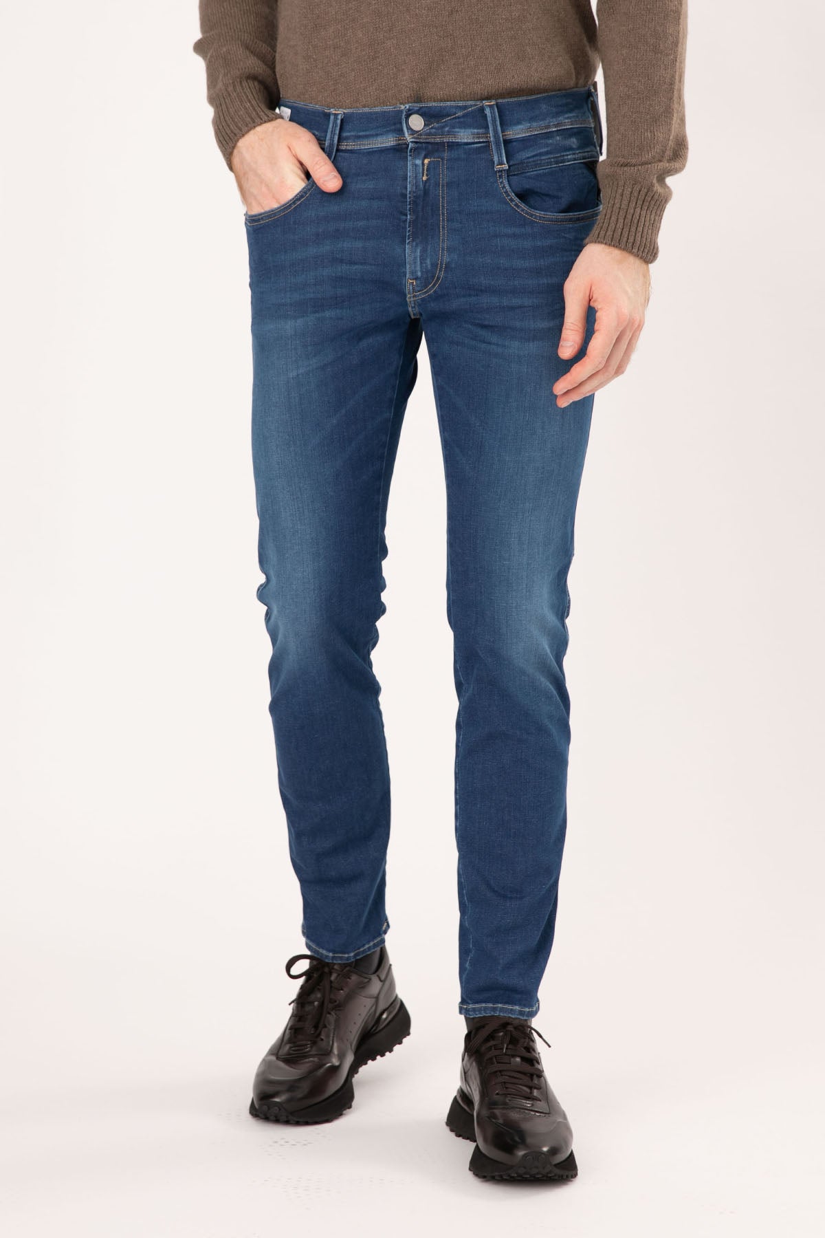 Replay Hyperflex X-Lite Re-Used Anbass Slim Fit Jeans-Libas Trendy Fashion Store