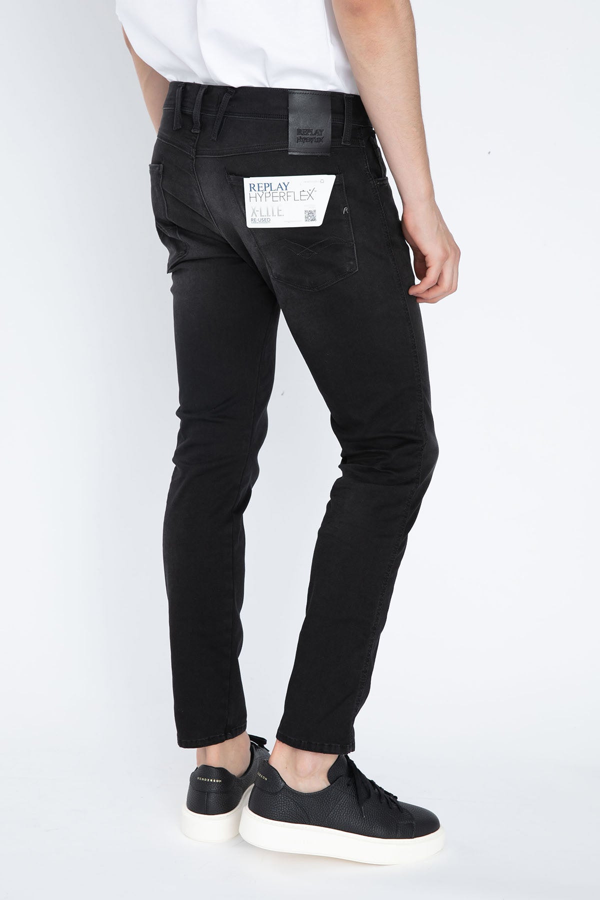 Replay Anbass Hyperflex X-Lite Re-Used Slim Fit Jeans-Libas Trendy Fashion Store