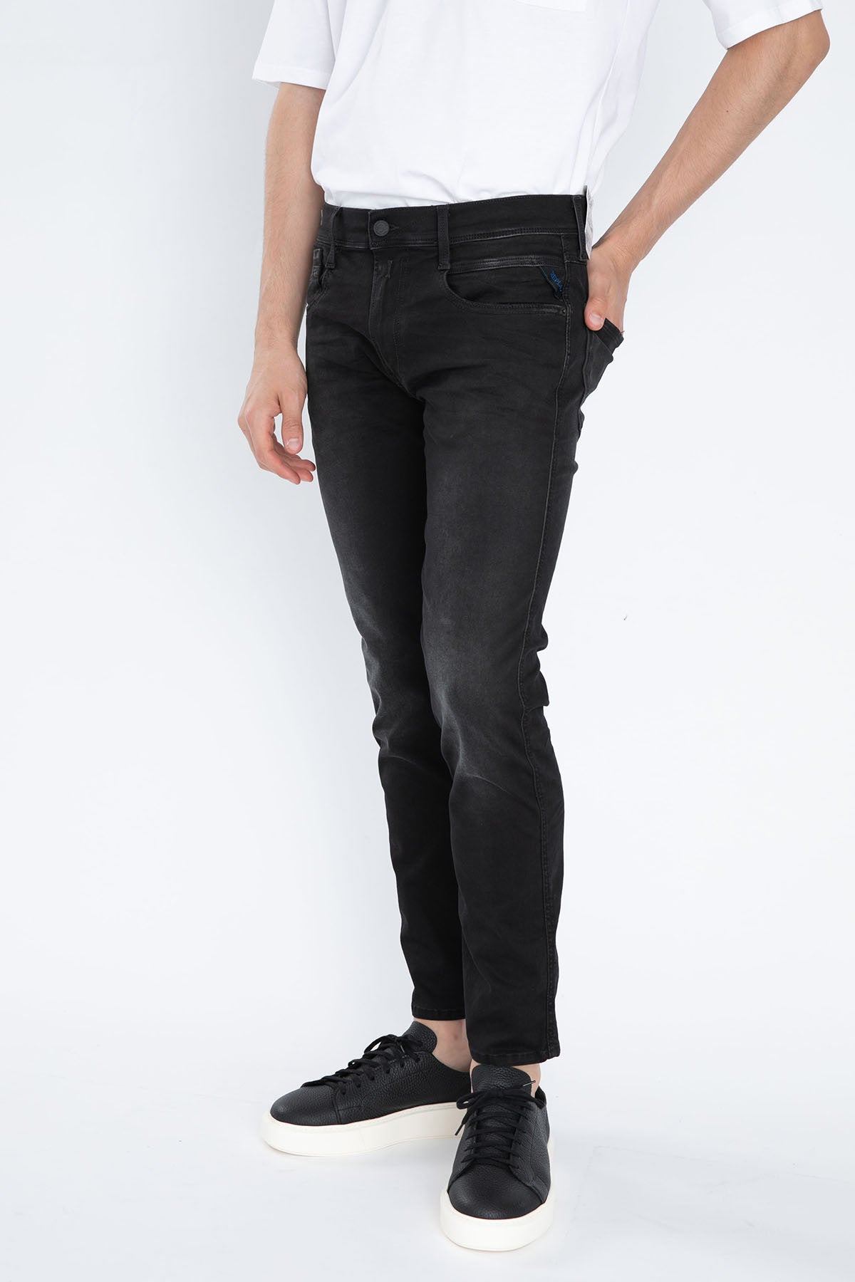 Replay Anbass Hyperflex X-Lite Re-Used Slim Fit Jeans-Libas Trendy Fashion Store