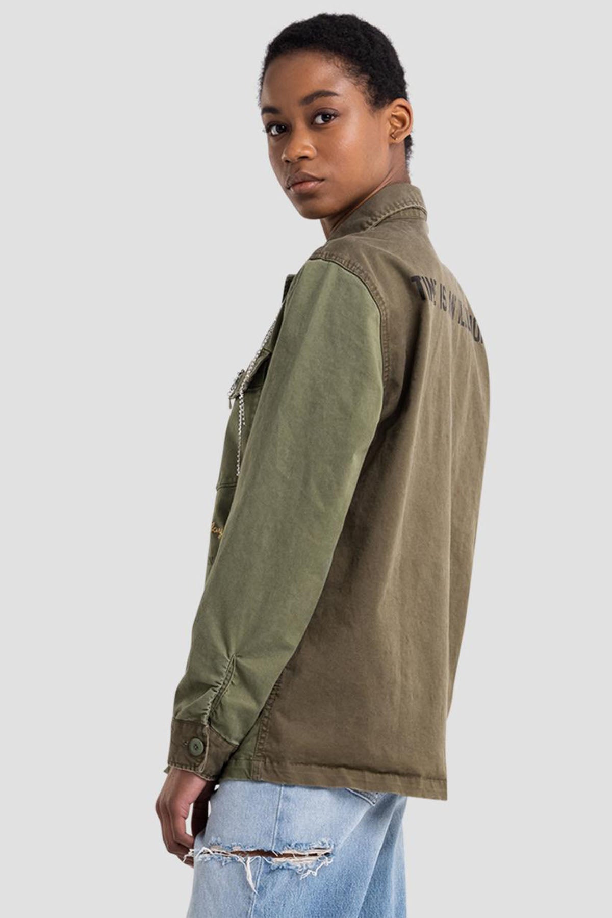 Replay Cep Detaylı Çift Renk Gömlek-Libas Trendy Fashion Store