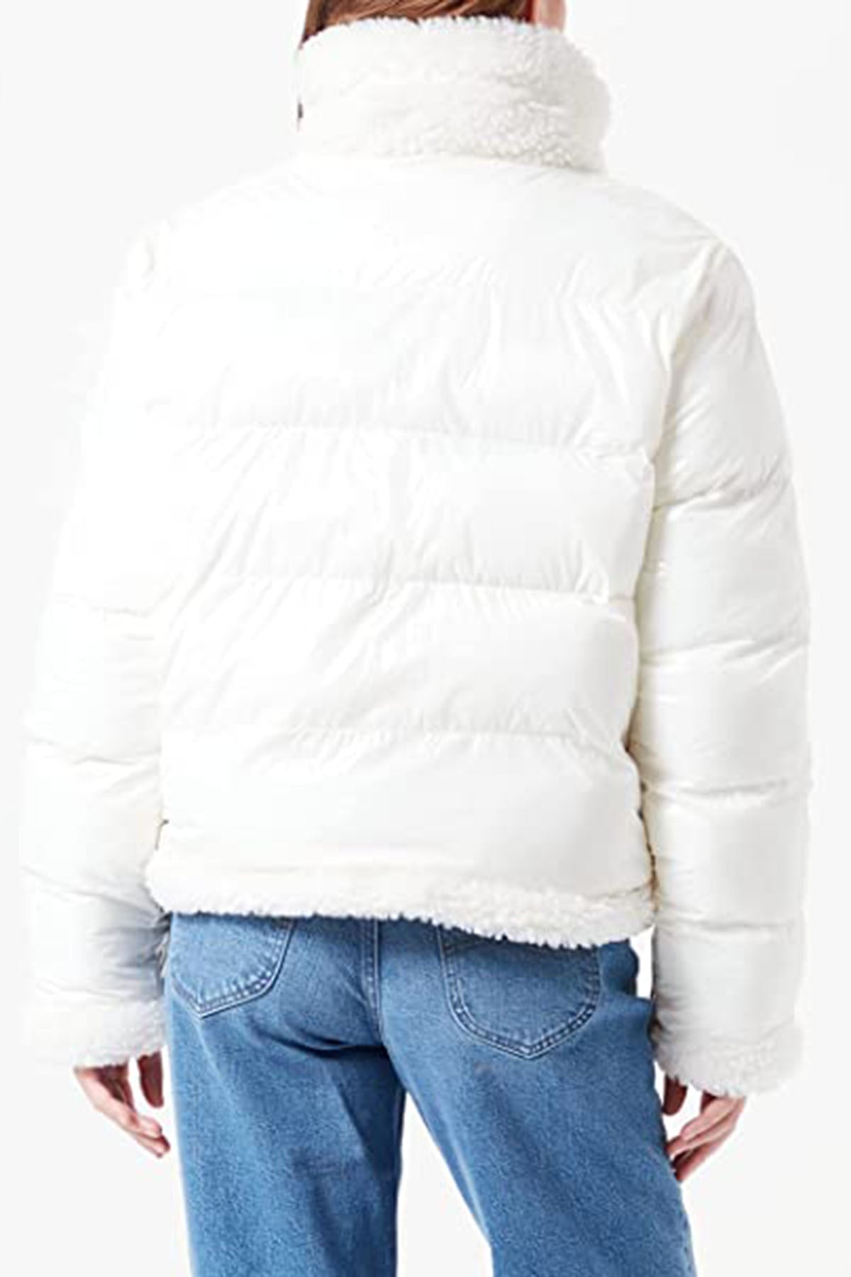 Replay Çift Taraflı Peluş Puffer Mont-Libas Trendy Fashion Store