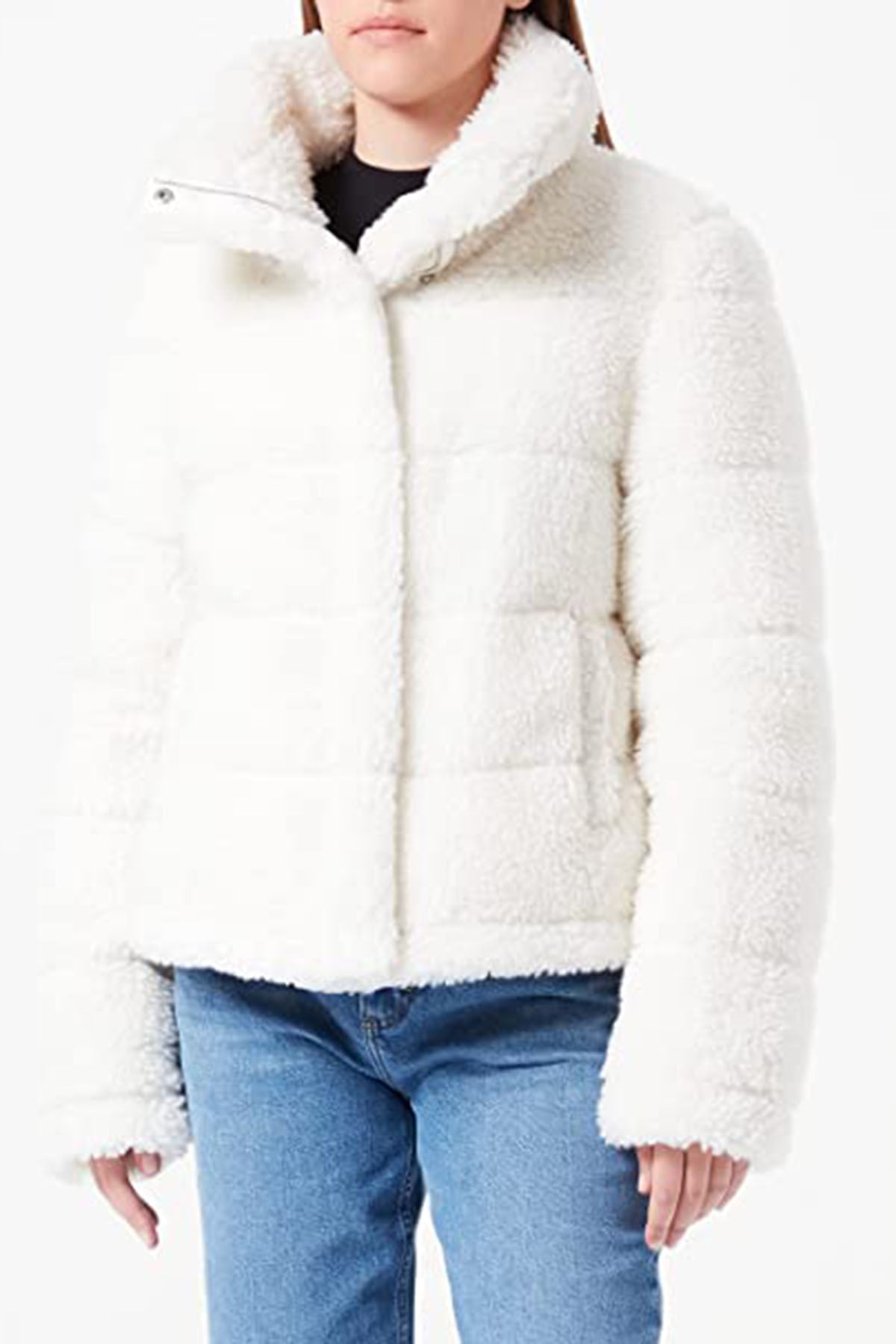 Replay Çift Taraflı Peluş Puffer Mont-Libas Trendy Fashion Store