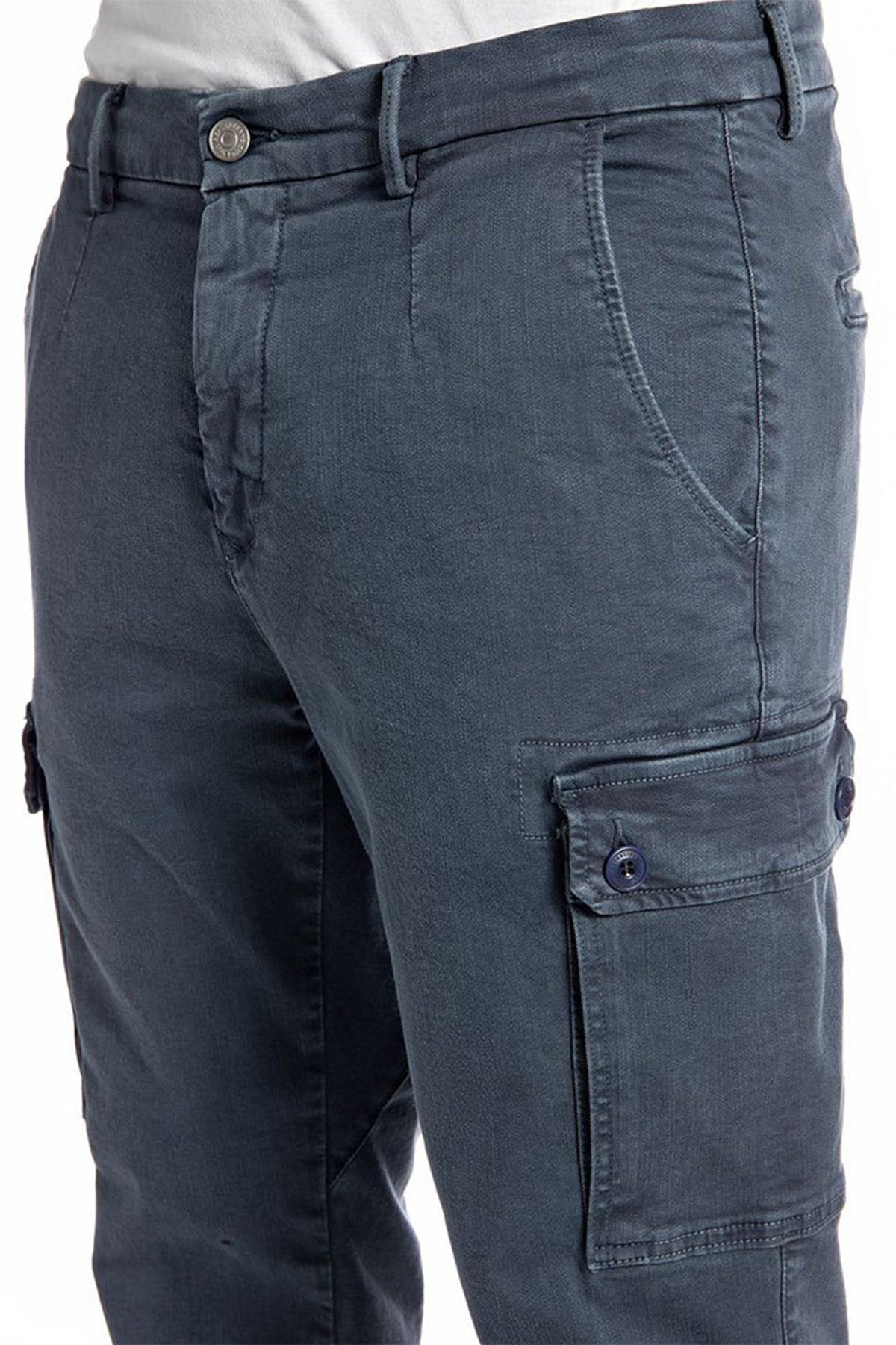 Replay Jaan Hyperflex X-Lite Slim Fit Kargo Pantolon-Libas Trendy Fashion Store