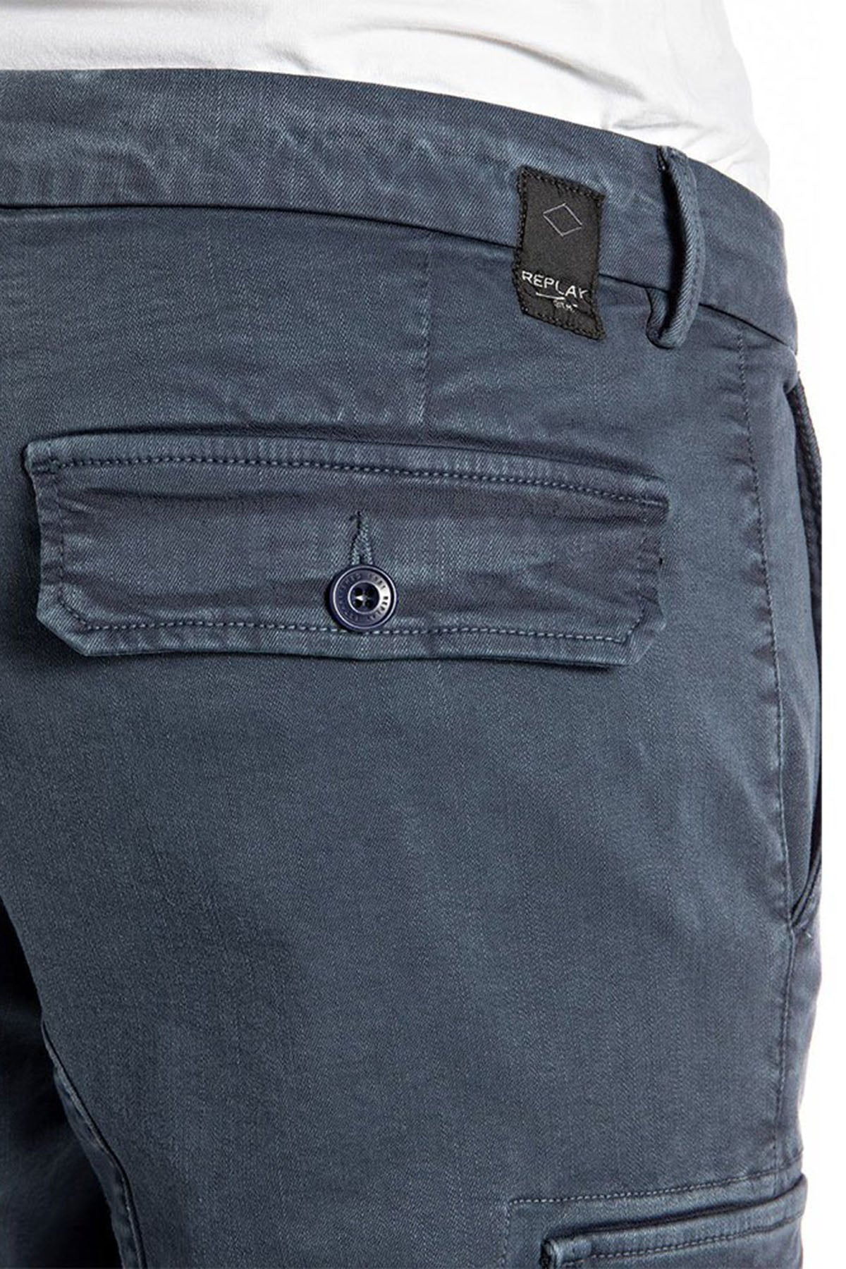 Replay Jaan Hyperflex X-Lite Slim Fit Kargo Pantolon-Libas Trendy Fashion Store