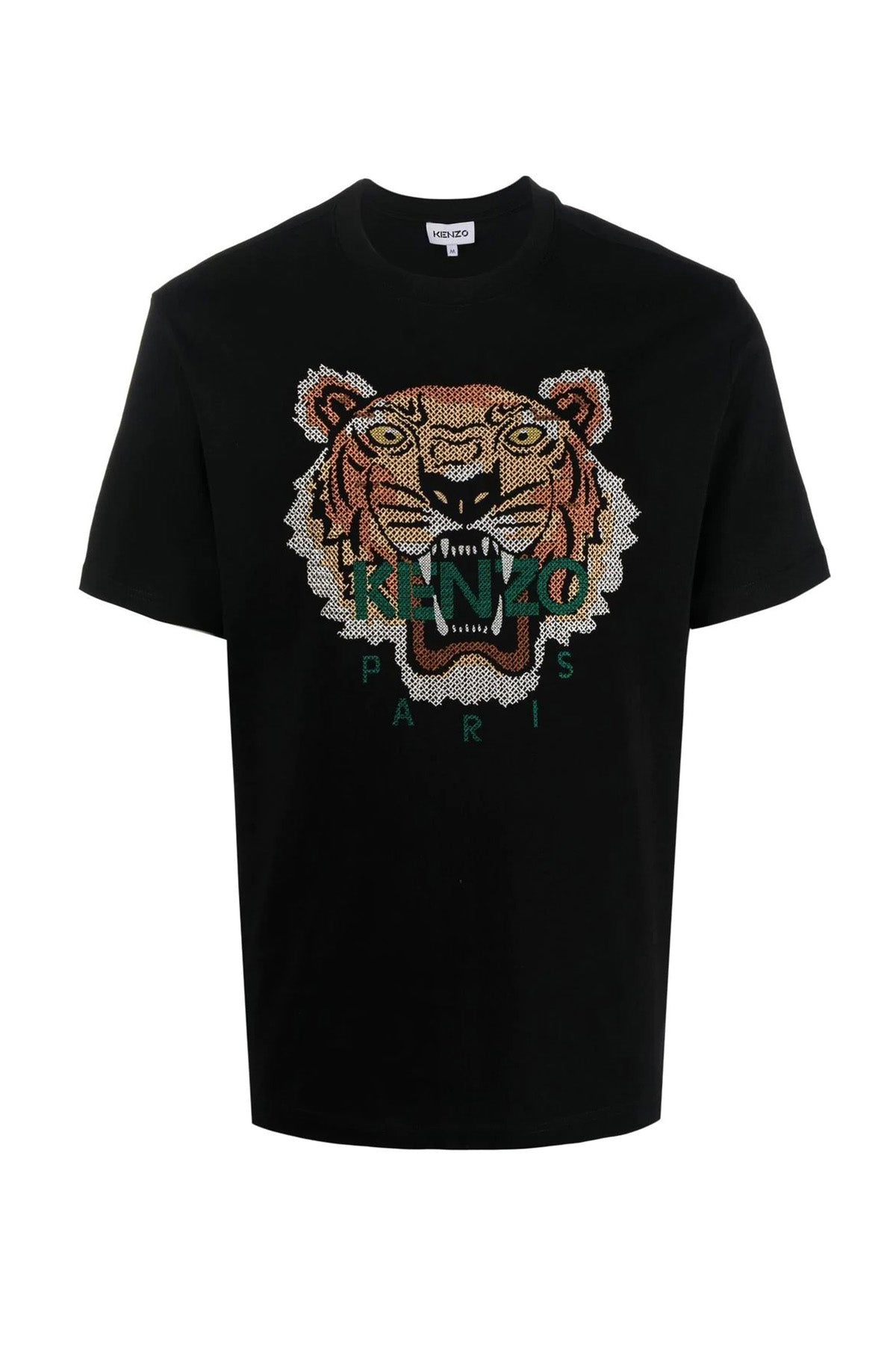 Kenzo Nakış Kaplan Logolu T-shirt-Libas Trendy Fashion Store