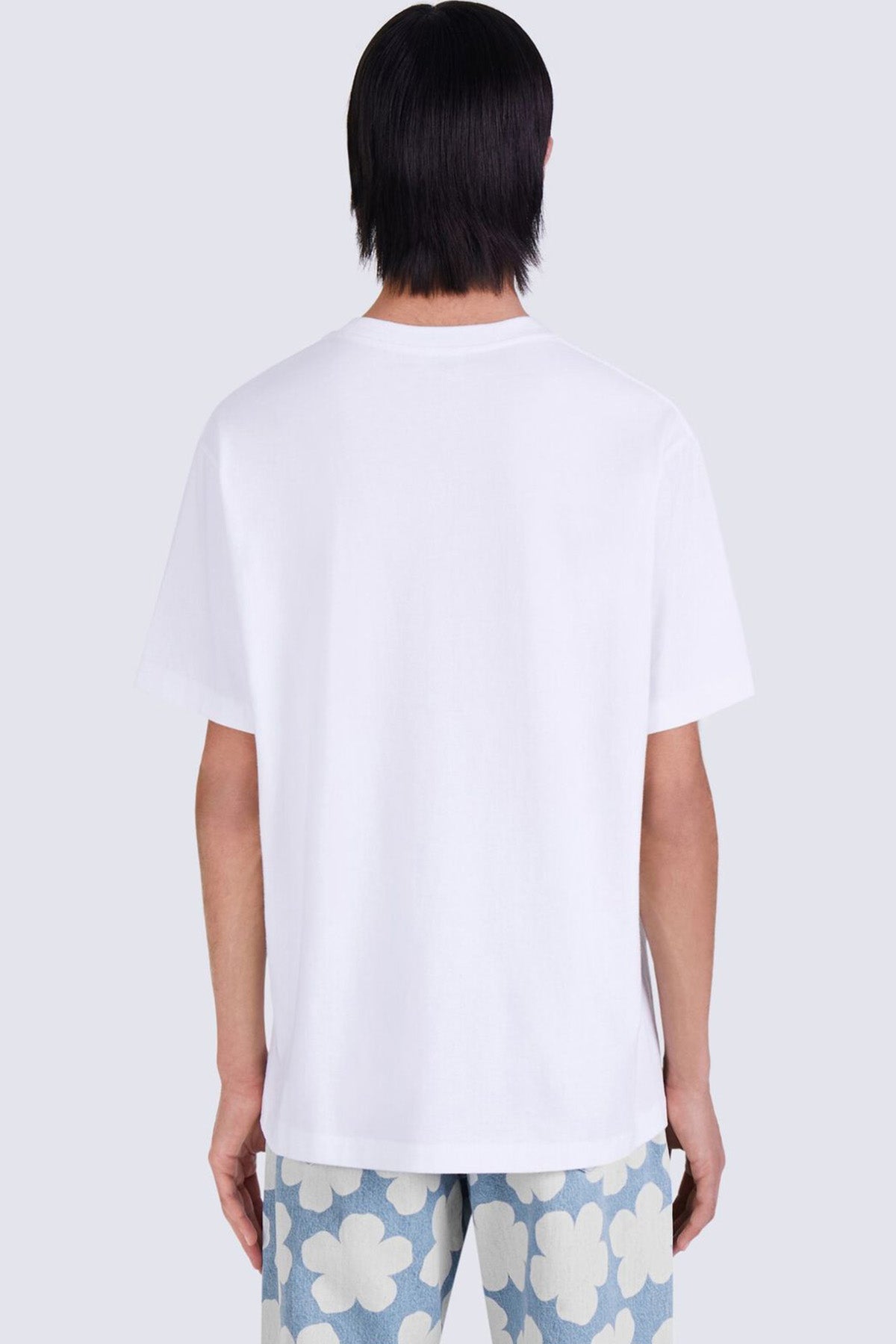 Kenzo Geniş Kesim Boke Flower Logolu T-shirt-Libas Trendy Fashion Store