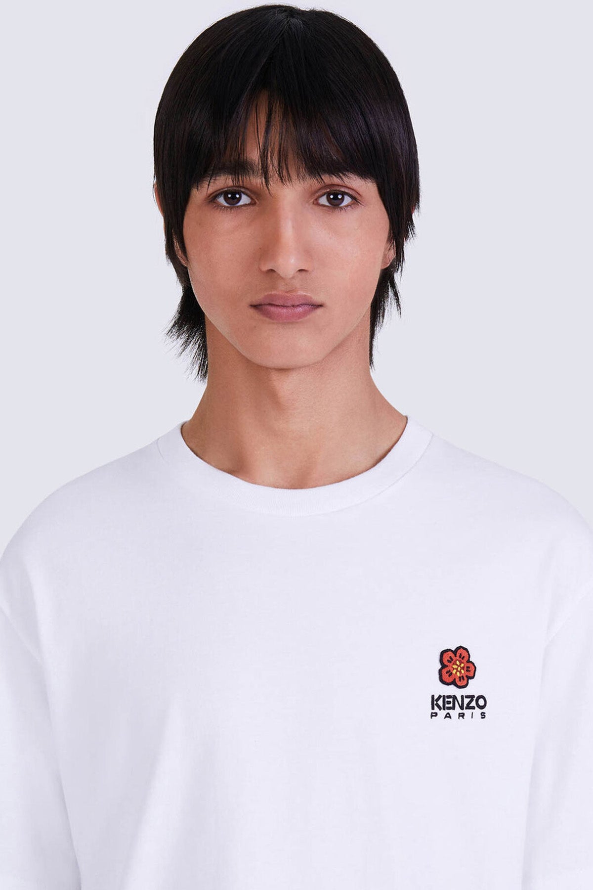 Kenzo Geniş Kesim Boke Flower Logolu T-shirt-Libas Trendy Fashion Store