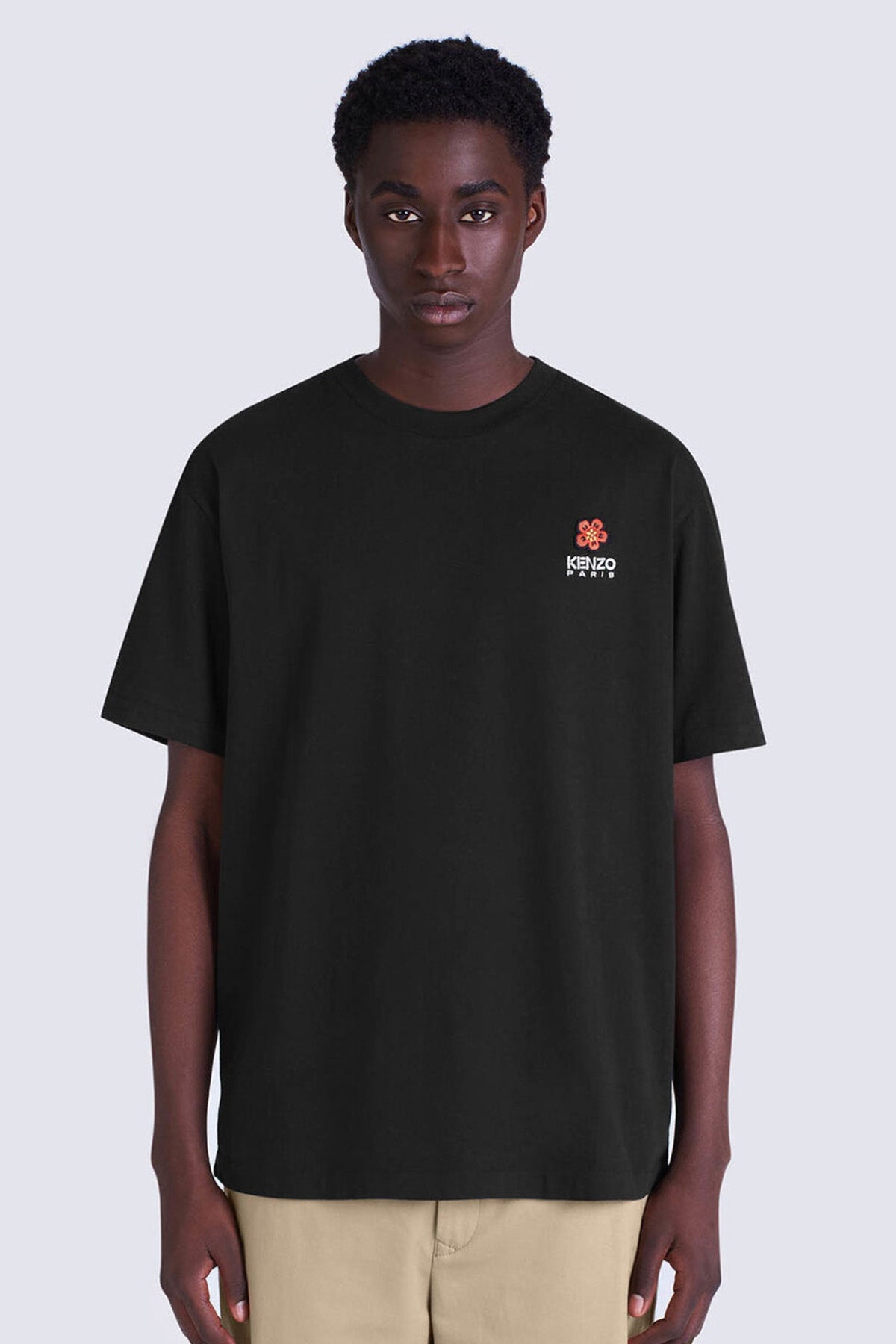 Kenzo Geniş Kesim Boke Flower Logolu T-shirt-Libas Trendy Fashion Store