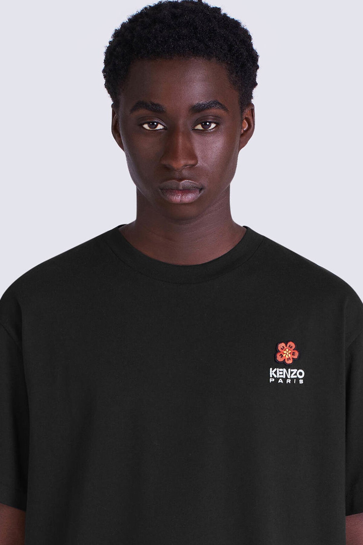 Kenzo Geniş Kesim Boke Flower Logolu T-shirt-Libas Trendy Fashion Store