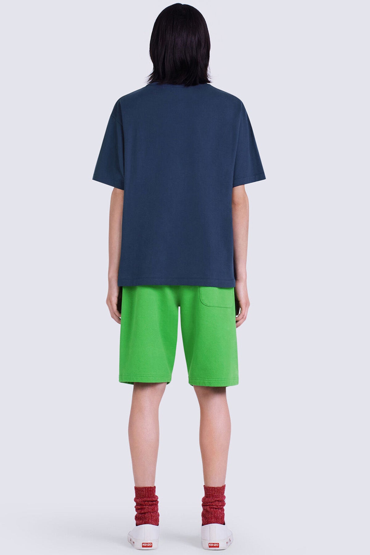 Kenzo Geniş Kesim Kaplan Kuyruğu Armalı K Logolu T-shirt-Libas Trendy Fashion Store