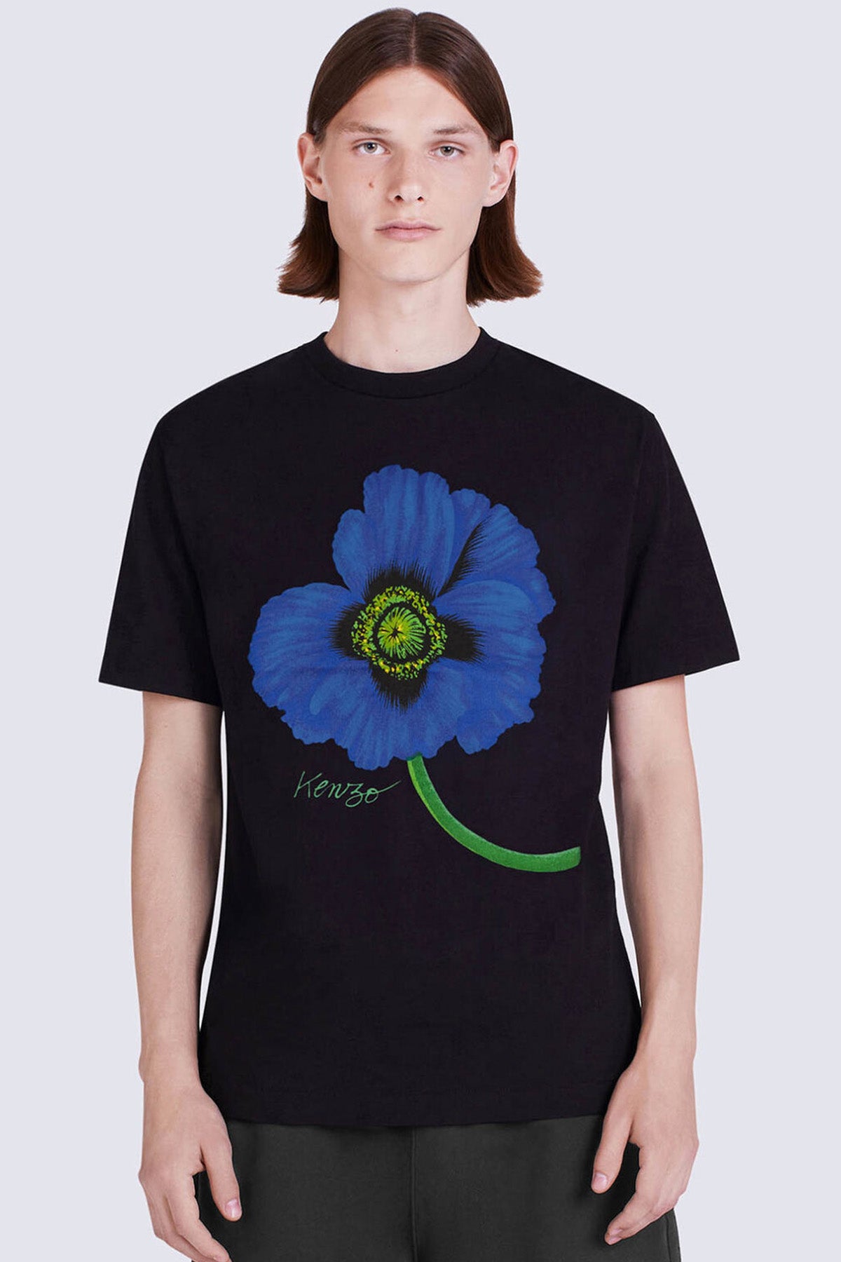 Kenzo Big Poppy Logolu T-shirt-Libas Trendy Fashion Store