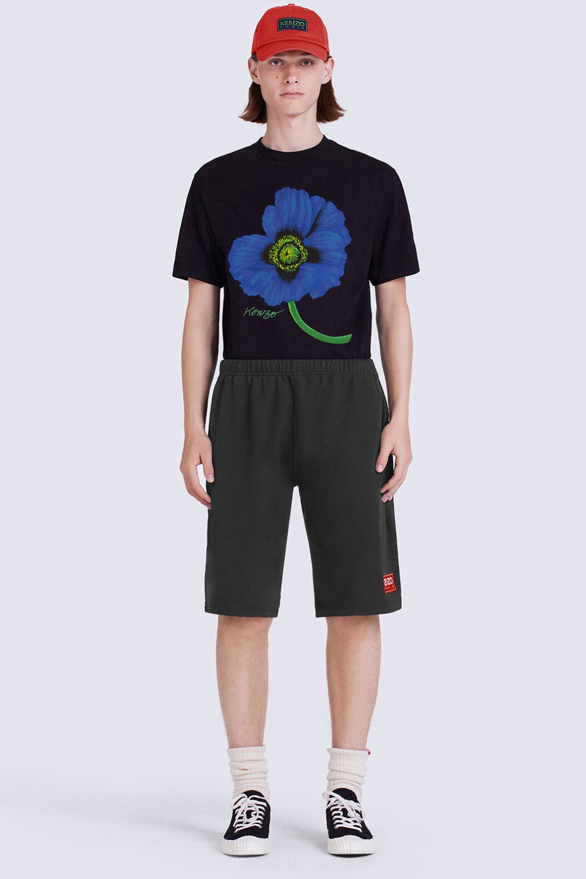 Kenzo Big Poppy Logolu T-shirt-Libas Trendy Fashion Store