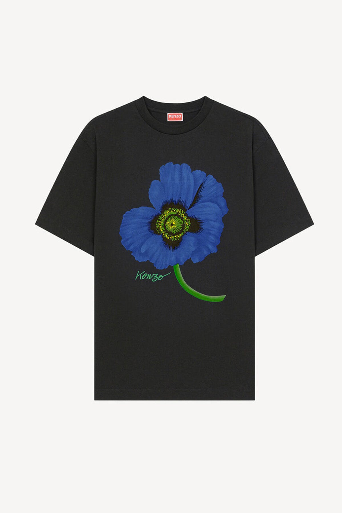 Kenzo Big Poppy Logolu T-shirt-Libas Trendy Fashion Store